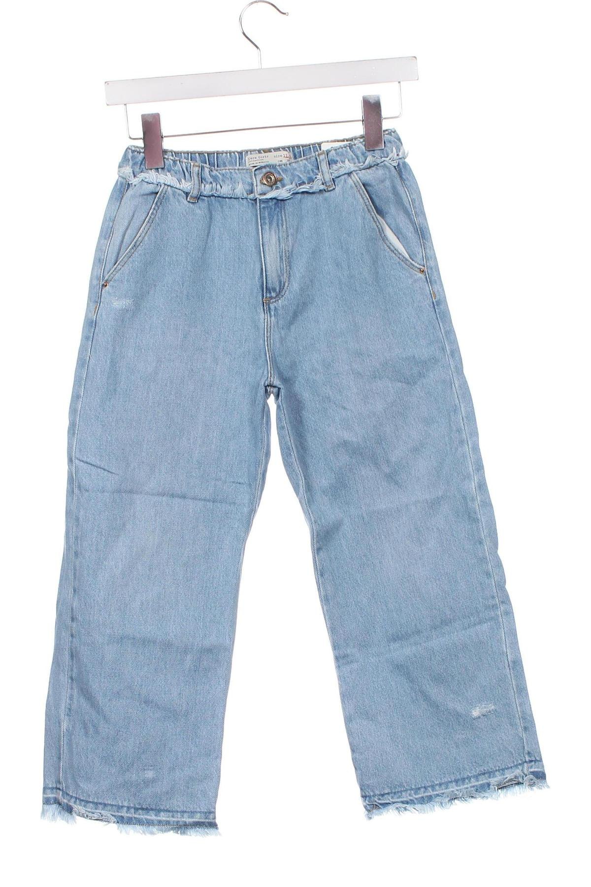 Kinderjeans Zara, Größe 11-12y/ 152-158 cm, Farbe Blau, Preis € 9,21