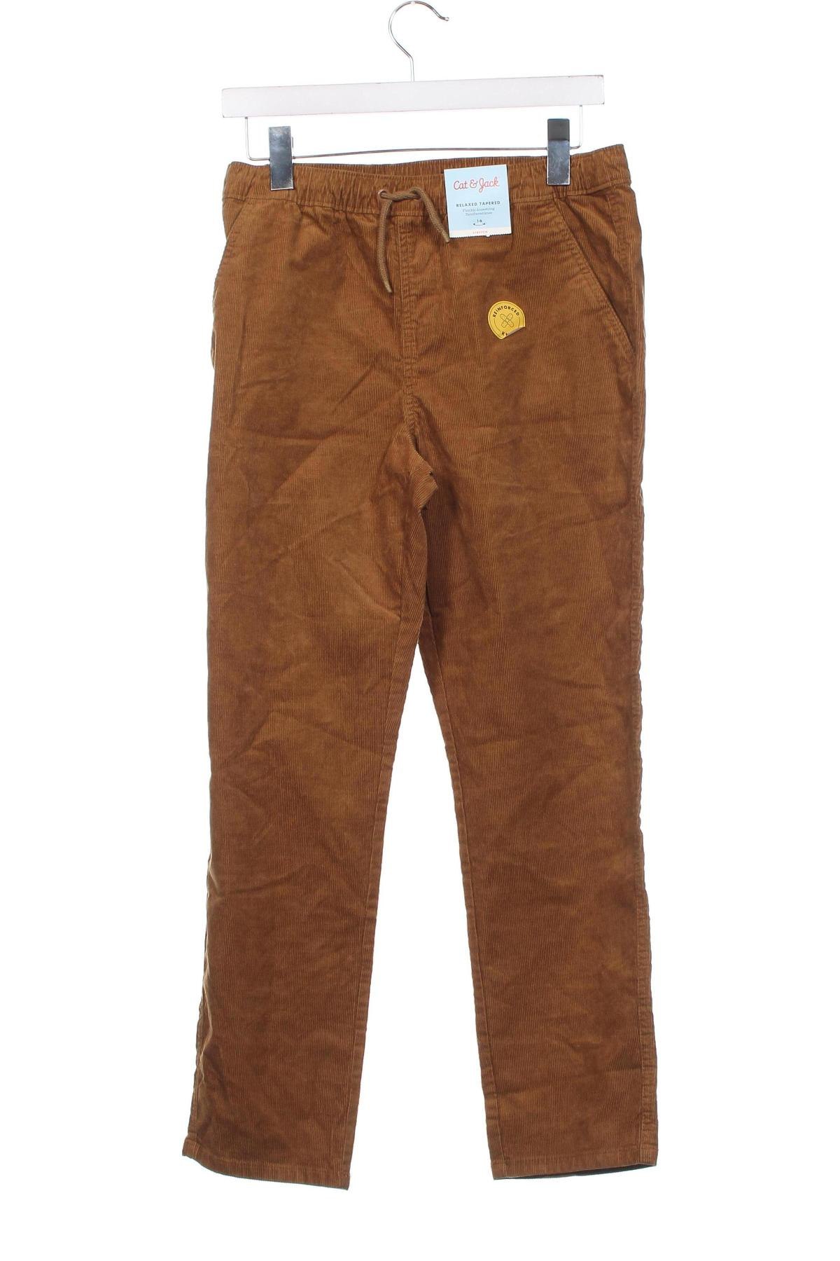 Kinder Cordhose Cat & Jack, Größe 15-18y/ 170-176 cm, Farbe Braun, Preis € 22,96