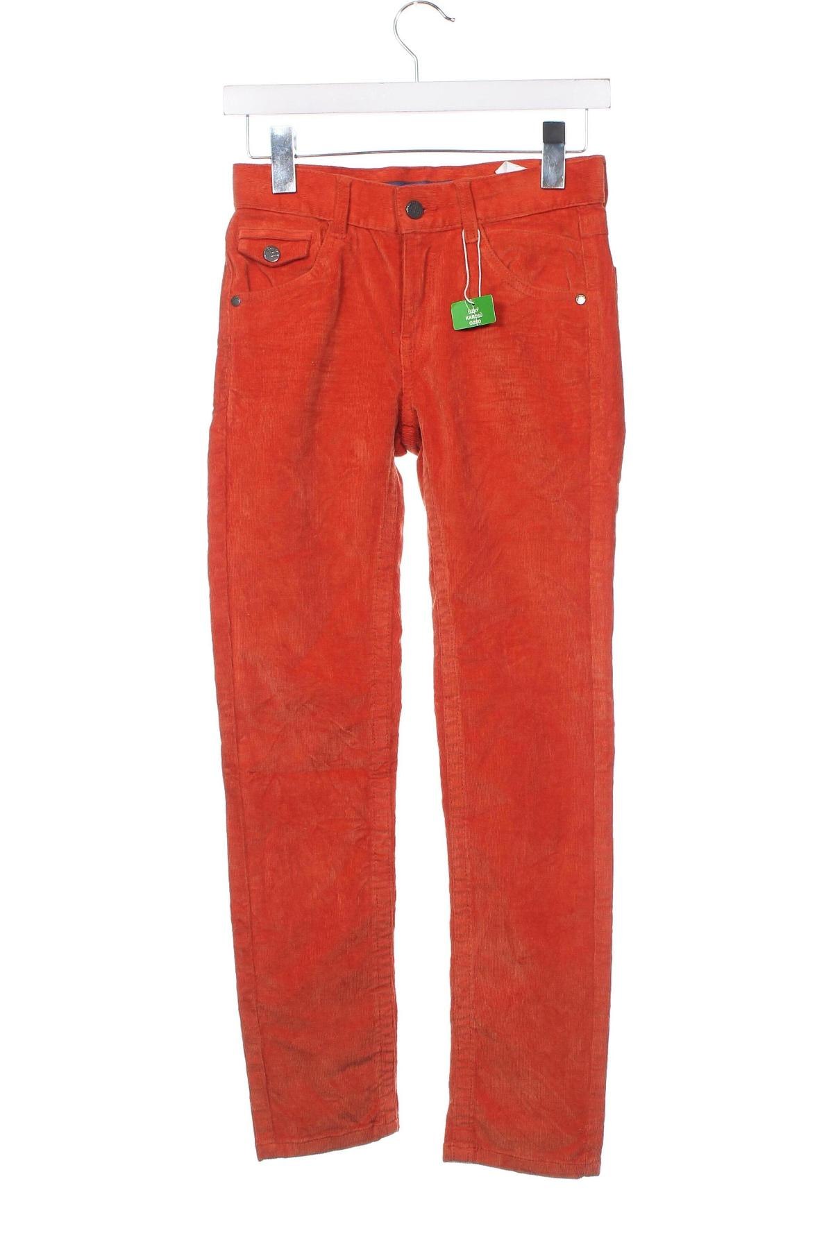 Pantaloni de catifea reiată, pentru copii S.Oliver, Mărime 10-11y/ 146-152 cm, Culoare Portocaliu, Preț 100,66 Lei