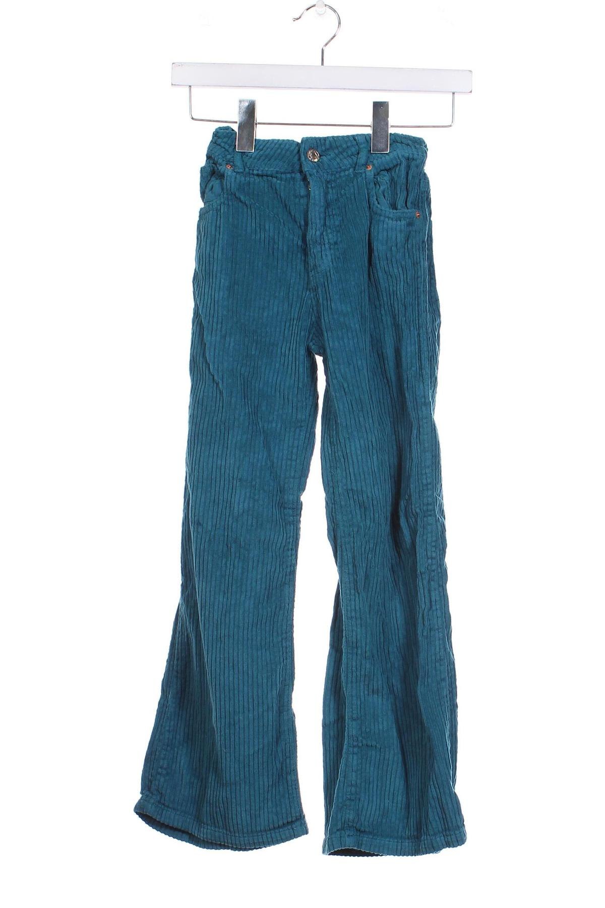 Παιδικό κοτλέ παντελόνι Zara, Μέγεθος 9-10y/ 140-146 εκ., Χρώμα Μπλέ, Τιμή 3,87 €