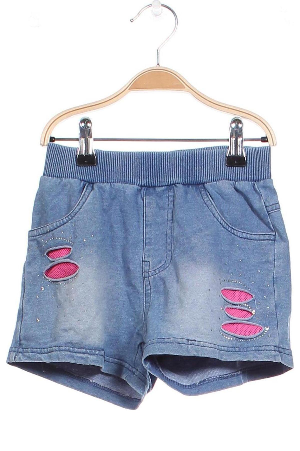 Kinder Shorts, Größe 7-8y/ 128-134 cm, Farbe Blau, Preis 7,16 €