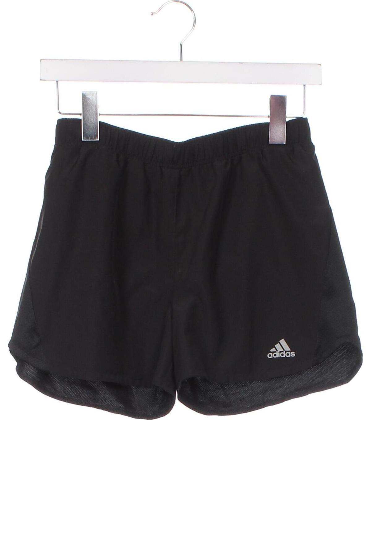 Παιδικό κοντό παντελόνι Adidas, Μέγεθος 13-14y/ 164-168 εκ., Χρώμα Μαύρο, Τιμή 19,95 €