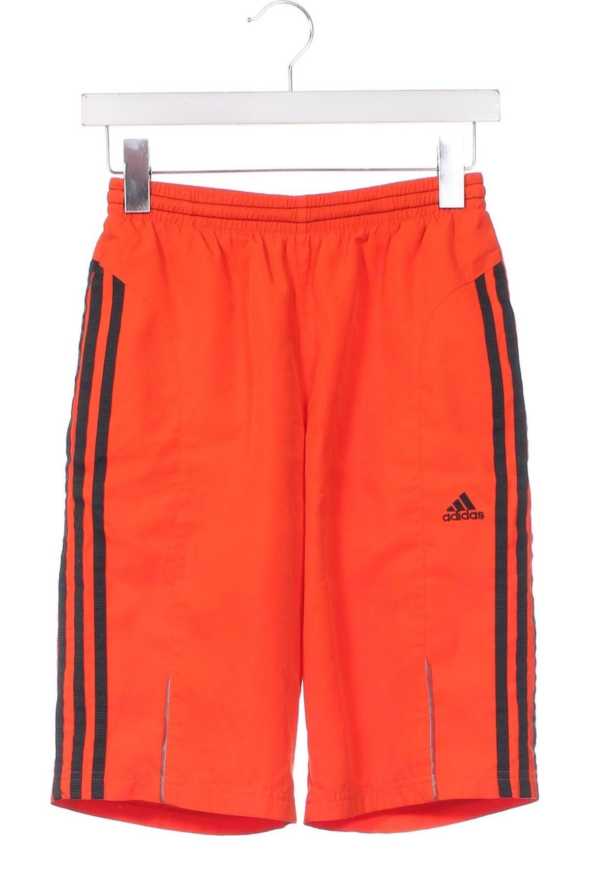 Παιδικό κοντό παντελόνι Adidas, Μέγεθος 13-14y/ 164-168 εκ., Χρώμα Πορτοκαλί, Τιμή 10,74 €