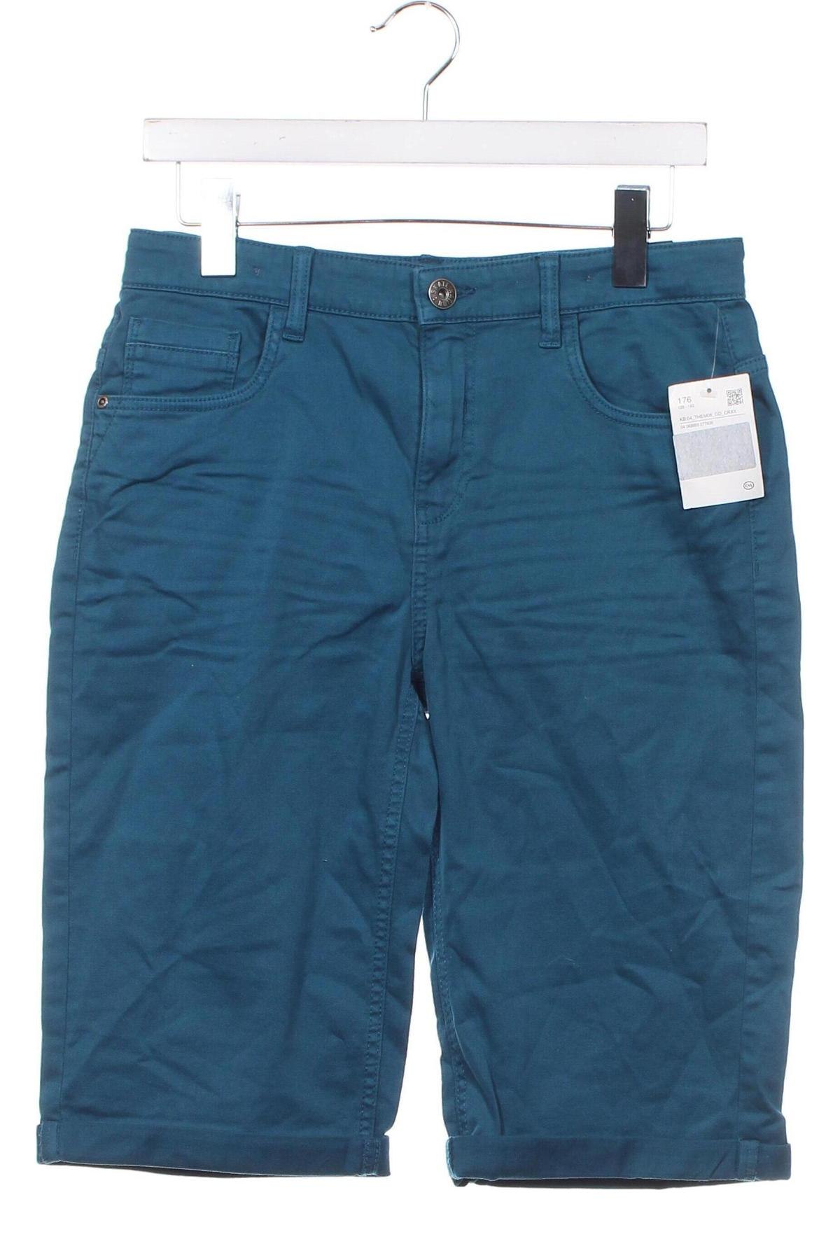 Παιδικό κοντό παντελόνι C&A, Μέγεθος 15-18y/ 170-176 εκ., Χρώμα Μπλέ, Τιμή 8,66 €