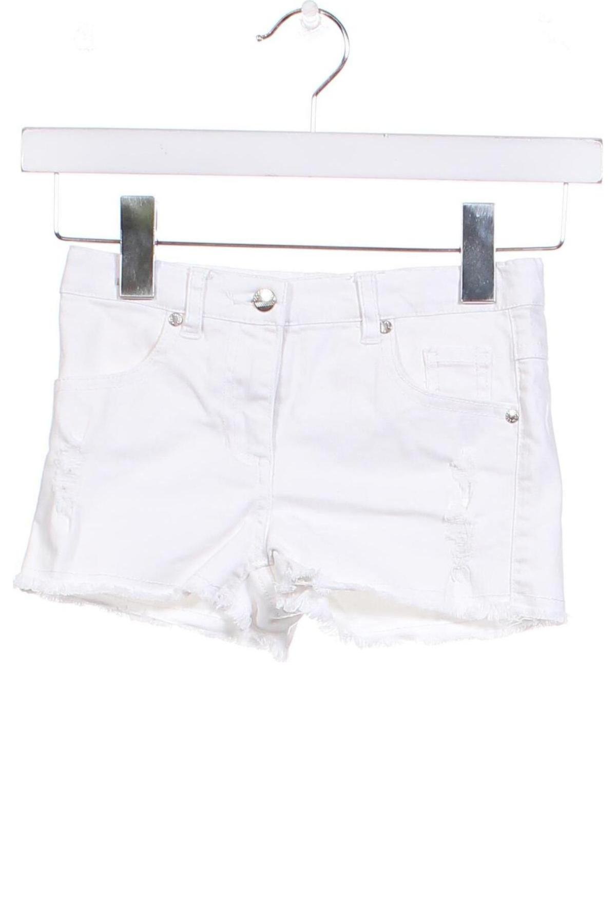 Παιδικό κοντό παντελόνι Coccodrillo, Μέγεθος 5-6y/ 116-122 εκ., Χρώμα Λευκό, Τιμή 4,08 €