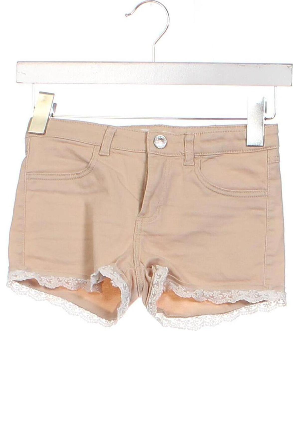 Kinder Shorts H&M, Größe 9-10y/ 140-146 cm, Farbe Beige, Preis 3,87 €