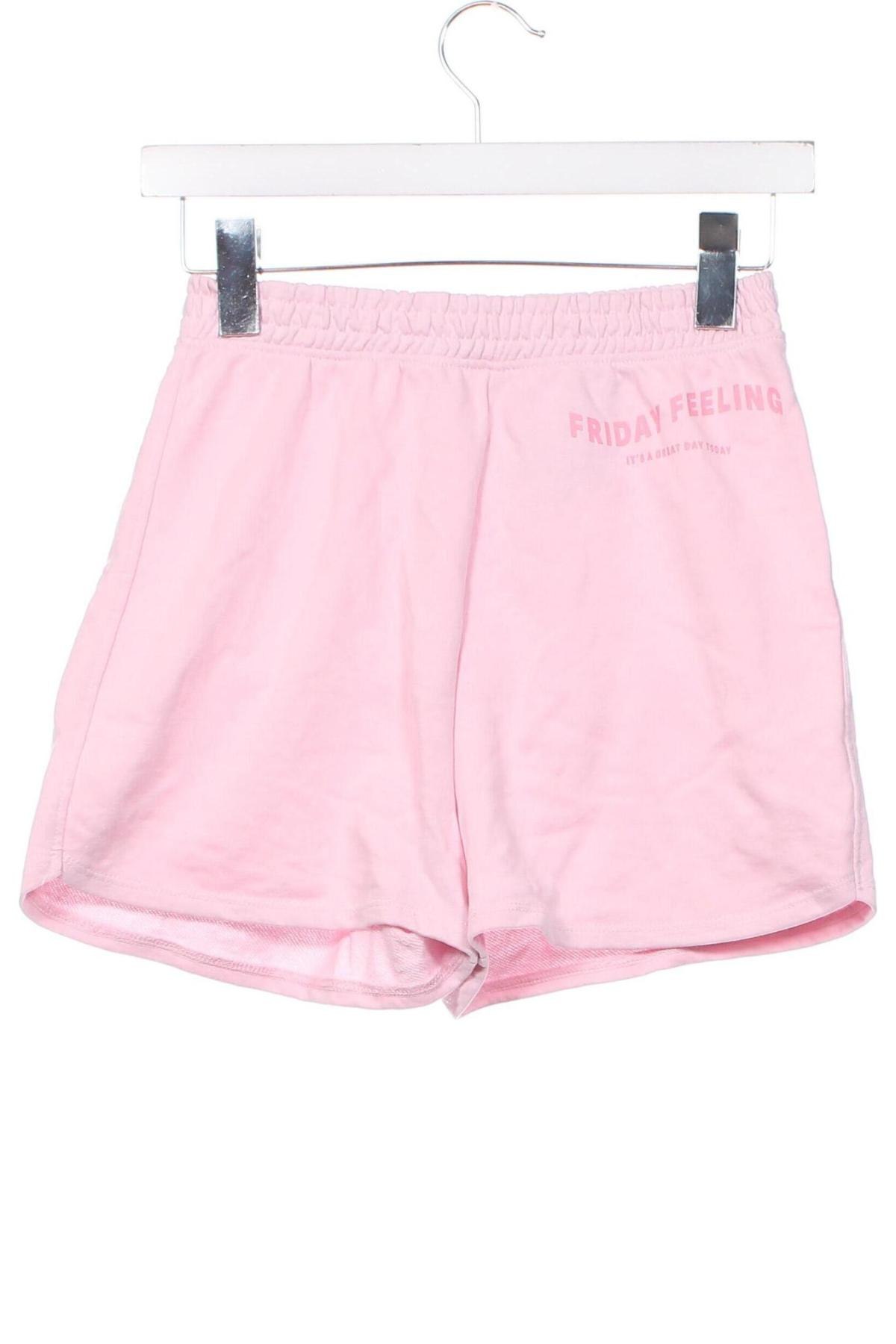 Kinder Shorts H&M, Größe 13-14y/ 164-168 cm, Farbe Rosa, Preis € 4,12