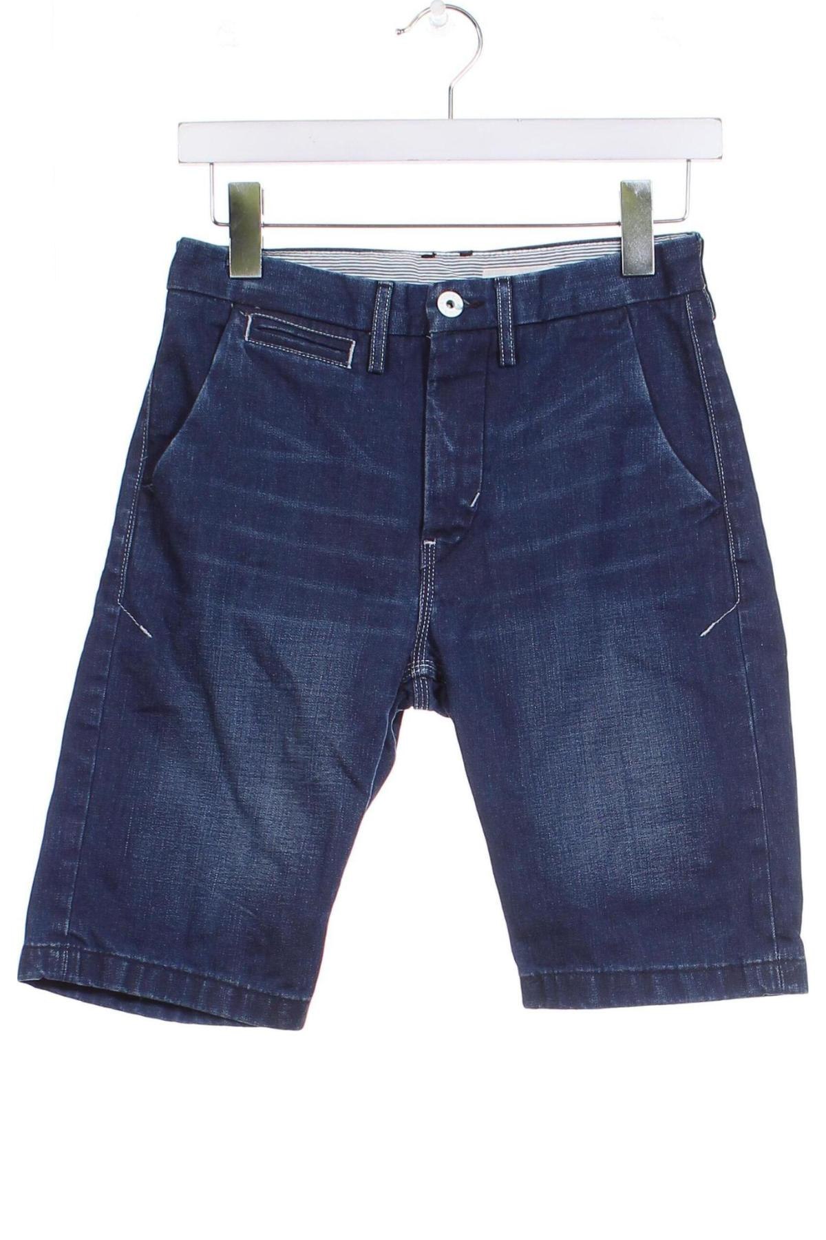 Pantaloni scurți pentru copii H&M, Mărime 12-13y/ 158-164 cm, Culoare Albastru, Preț 21,43 Lei