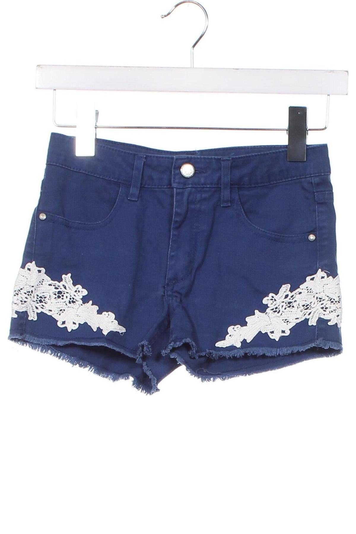 Pantaloni scurți pentru copii H&M, Mărime 10-11y/ 146-152 cm, Culoare Albastru, Preț 46,43 Lei