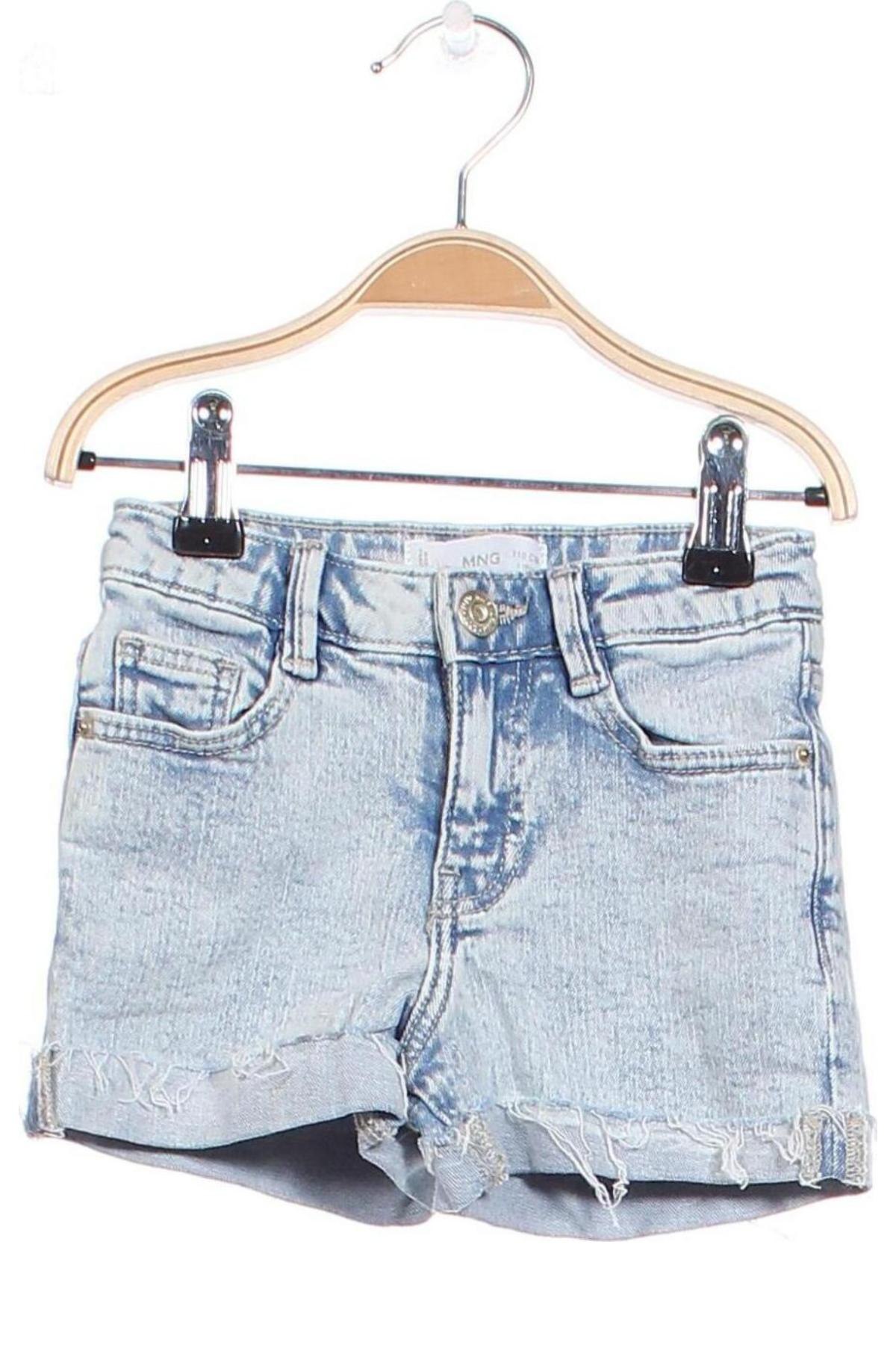 Kinder Shorts Mango, Größe 4-5y/ 110-116 cm, Farbe Blau, Preis 6,14 €