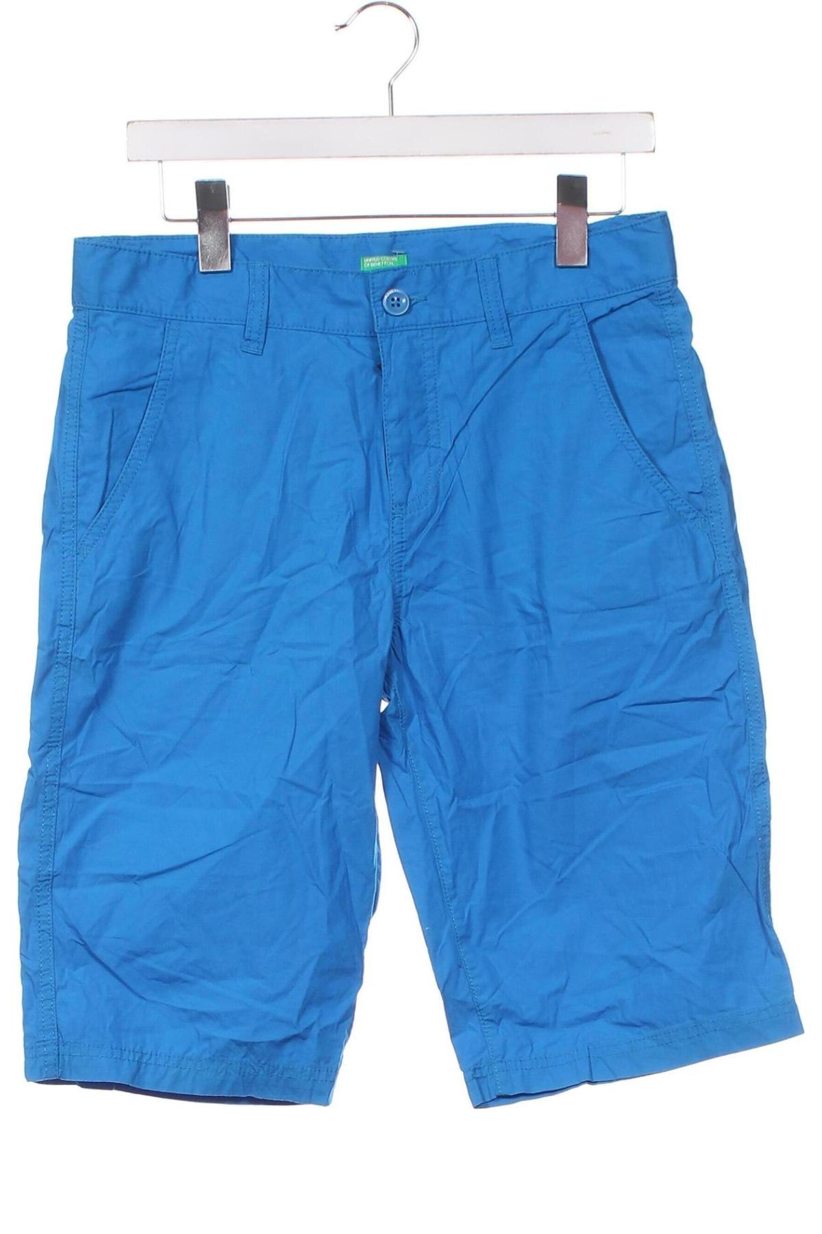 Detské krátke nohavice  United Colors Of Benetton, Veľkosť 14-15y/ 168-170 cm, Farba Modrá, Cena  12,47 €