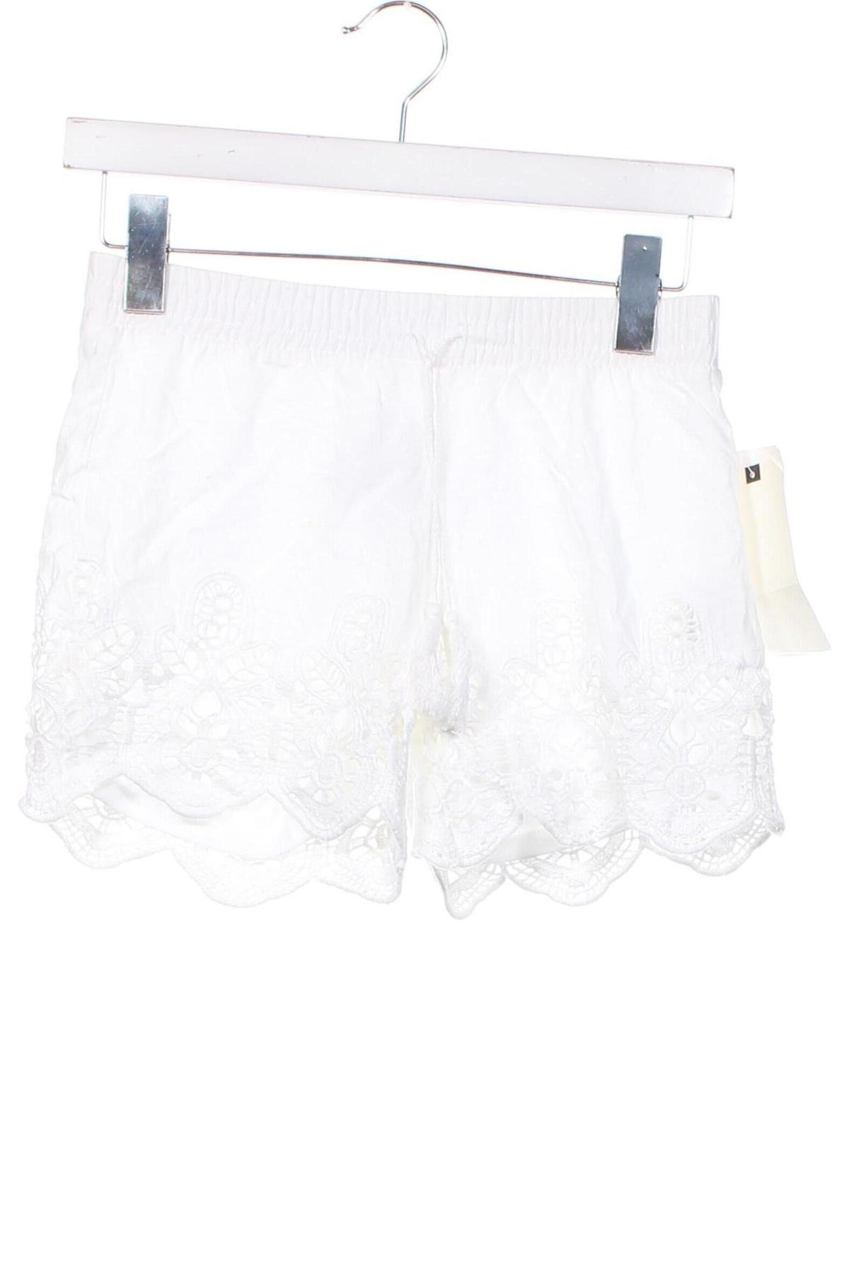 Детски къс панталон Vanilla Star, Размер 11-12y/ 152-158 см, Цвят Бял, Цена 14,00 лв.