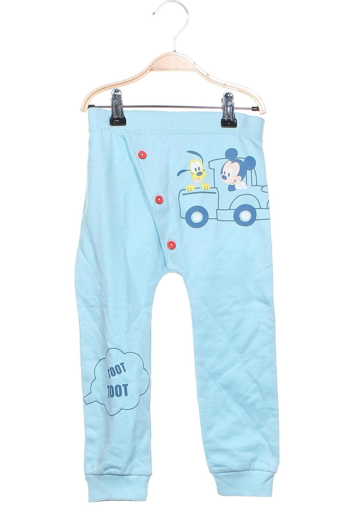 Детски панталон Disney, Размер 18-24m/ 86-98 см, Цвят Син, Цена 12,07 лв.