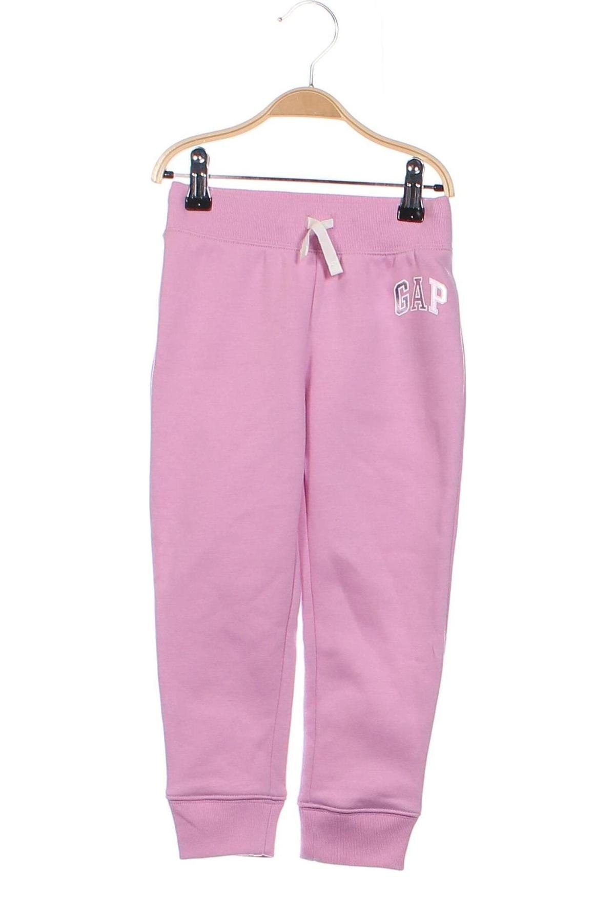 Детски панталон Gap, Размер 3-4y/ 104-110 см, Цвят Розов, Цена 25,50 лв.