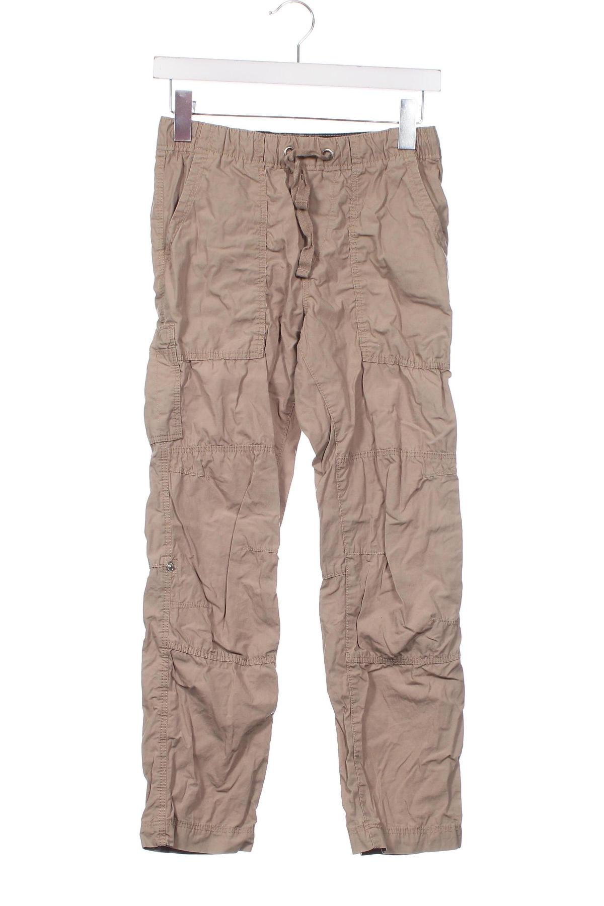 Dziecięce spodnie H&M, Rozmiar 11-12y/ 152-158 cm, Kolor Beżowy, Cena 44,91 zł
