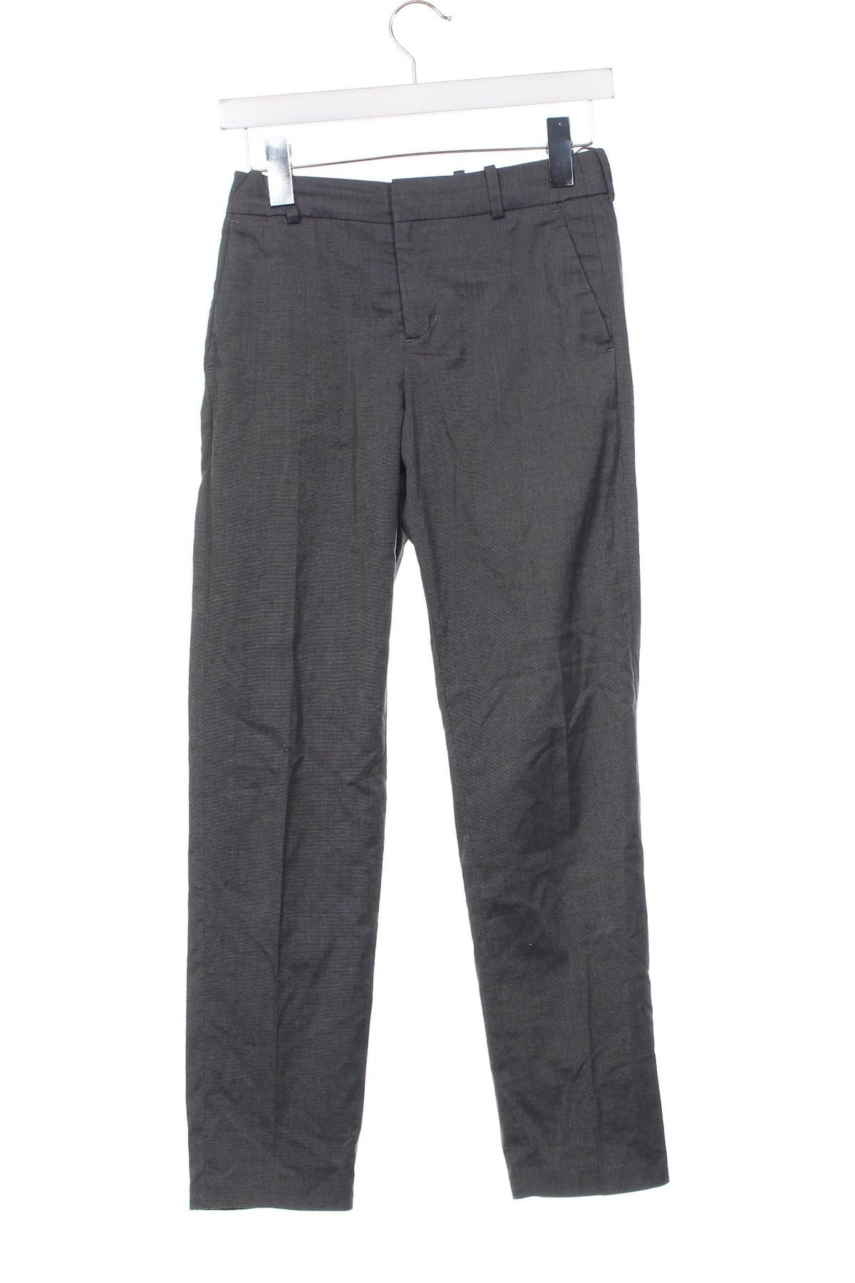 Детски панталон H&M, Размер 12-13y/ 158-164 см, Цвят Сив, Цена 7,56 лв.