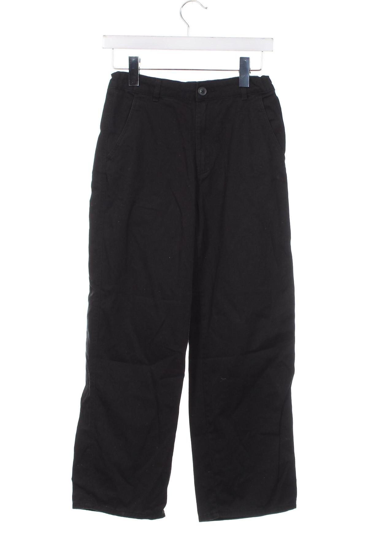 Dětské kalhoty  H&M, Velikost 11-12y/ 152-158 cm, Barva Černá, Cena  144,00 Kč