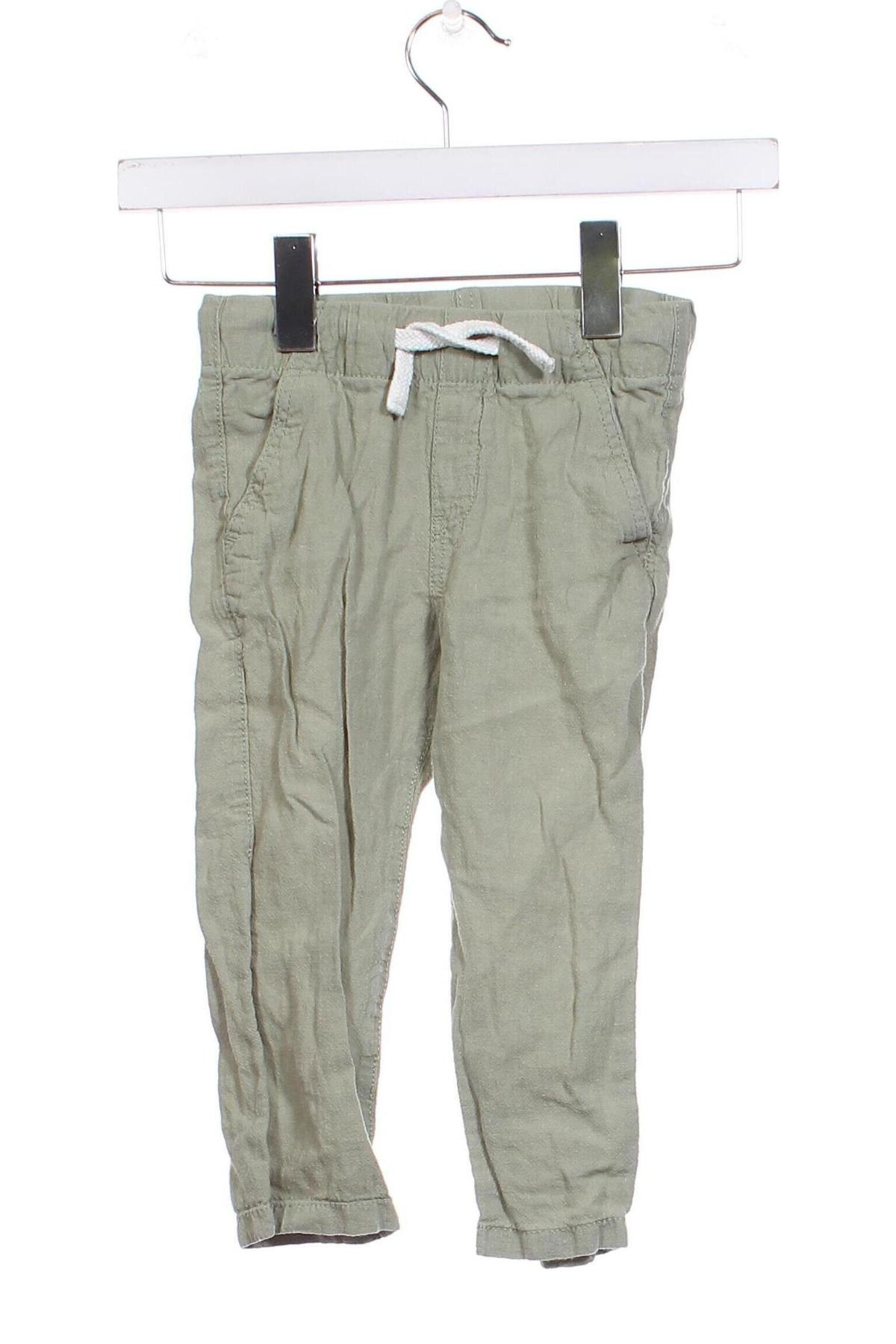Pantaloni pentru copii H&M, Mărime 2-3y/ 98-104 cm, Culoare Verde, Preț 30,78 Lei