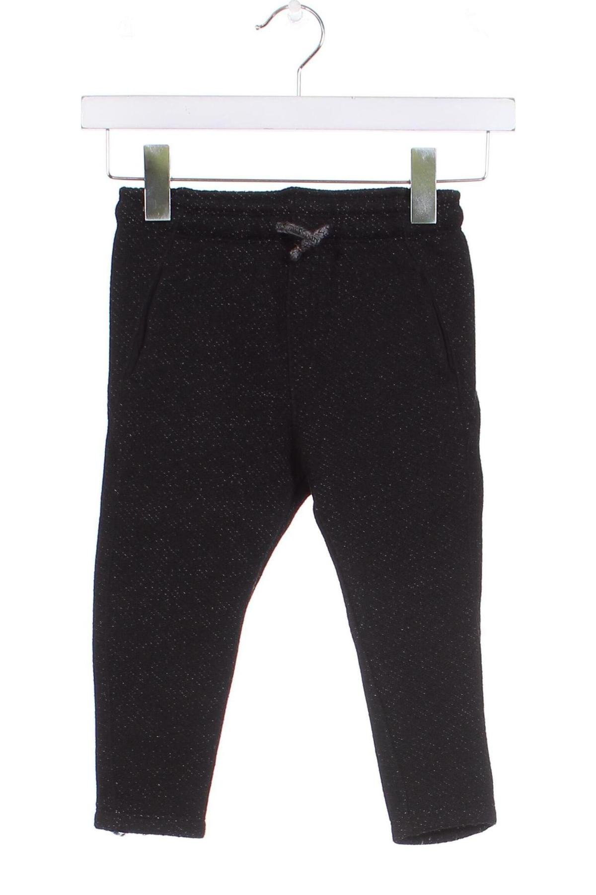 Dětské kalhoty  Zara, Velikost 2-3y/ 98-104 cm, Barva Černá, Cena  96,00 Kč
