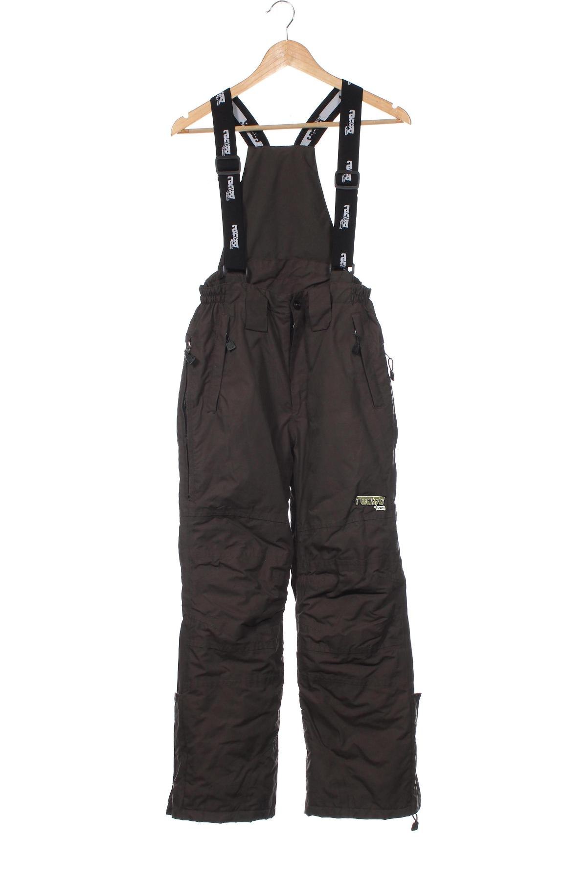 Παιδικό παντελόνι για χειμερινά σπορ, Μέγεθος 11-12y/ 152-158 εκ., Χρώμα Πράσινο, Τιμή 17,37 €