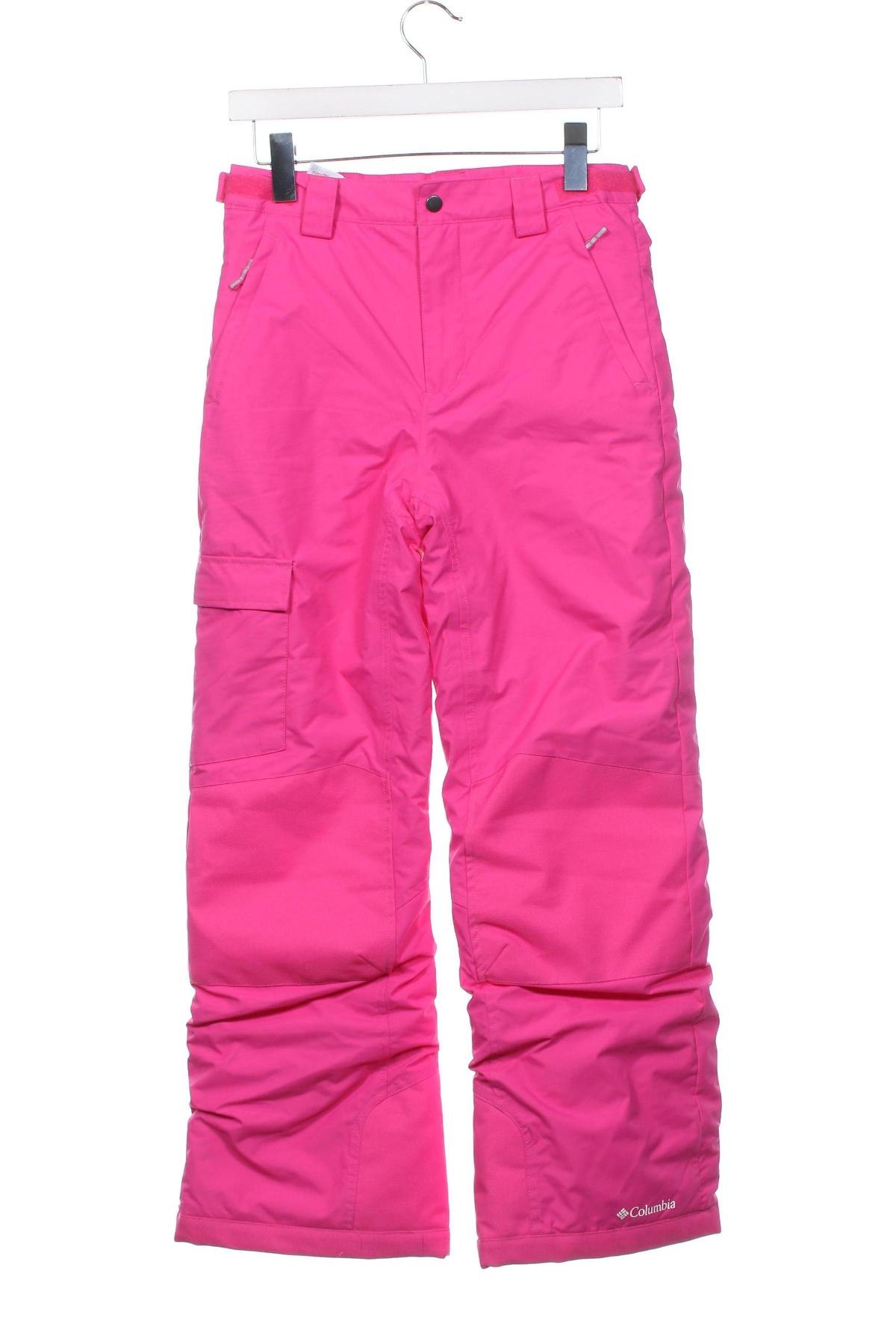Детски панталон за зимни спортове Columbia, Размер 14-15y/ 168-170 см, Цвят Розов, Цена 58,00 лв.