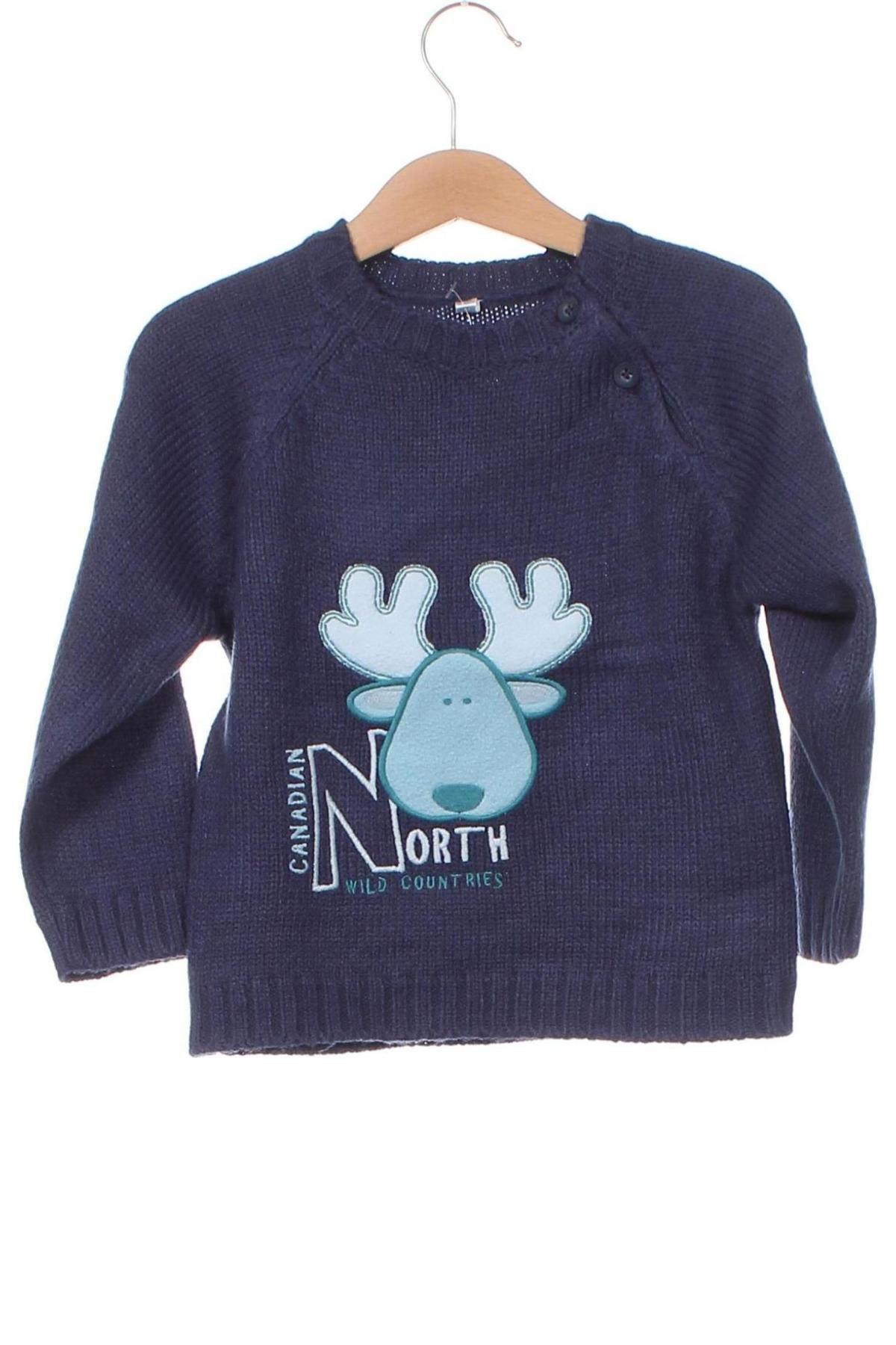 Kinderpullover, Größe 2-3y/ 98-104 cm, Farbe Blau, Preis € 4,59