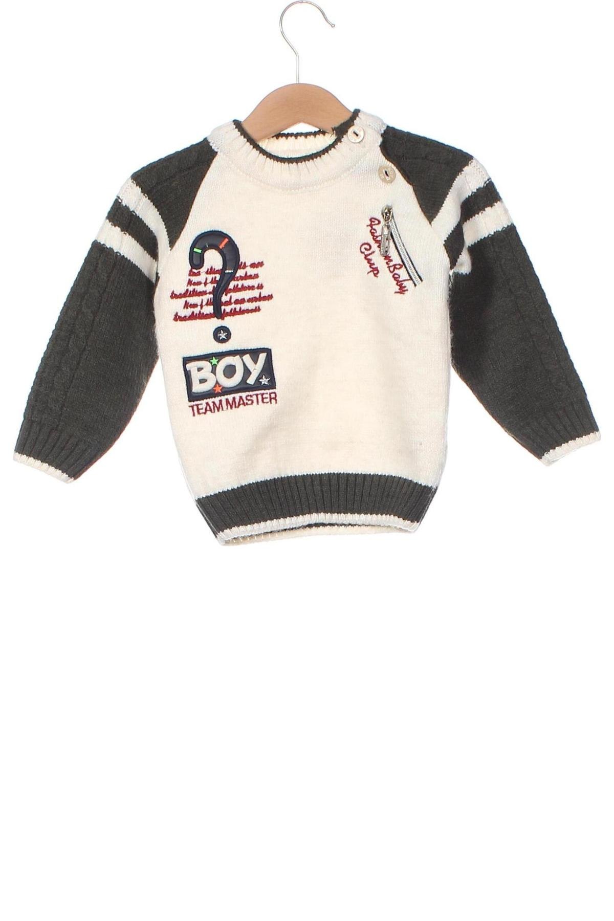 Παιδικό πουλόβερ, Μέγεθος 9-12m/ 74-80 εκ., Χρώμα Πολύχρωμο, Τιμή 4,65 €