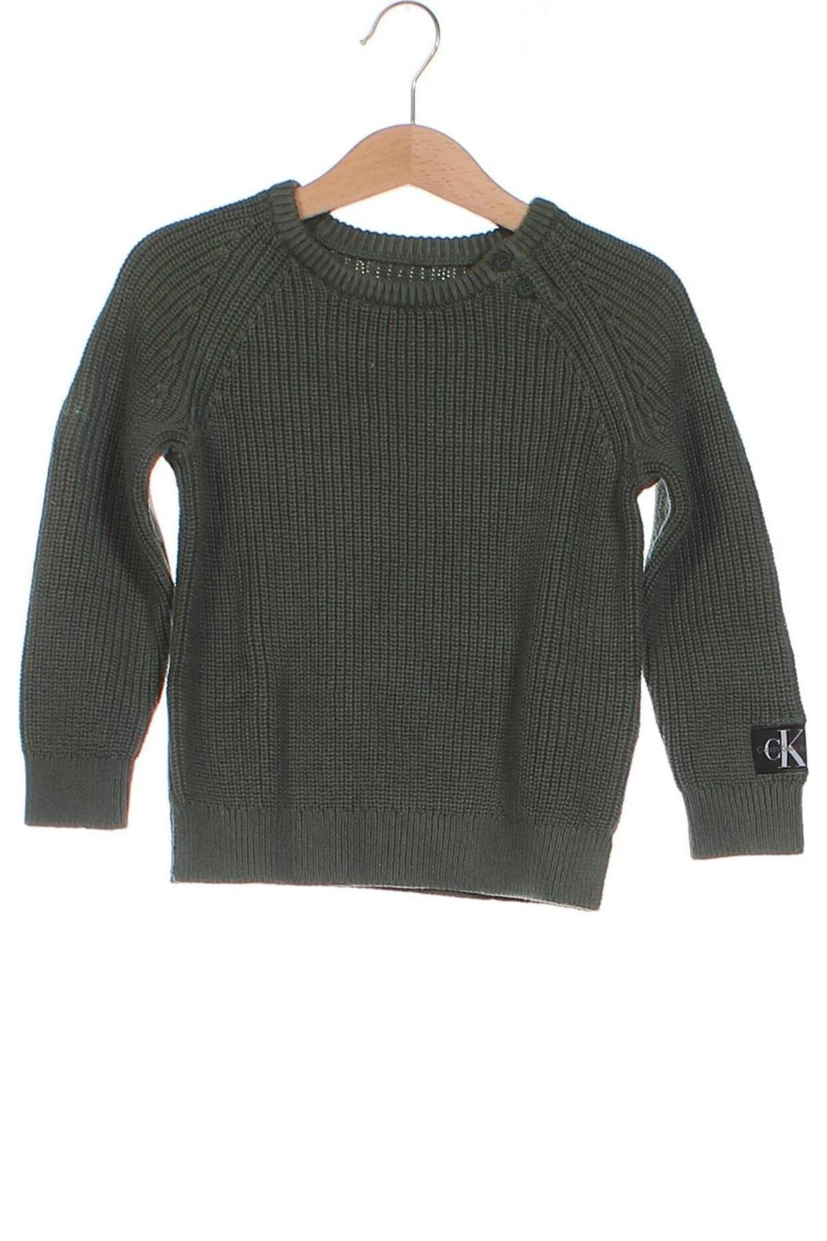 Detský sveter  Calvin Klein Jeans, Veľkosť 18-24m/ 86-98 cm, Farba Zelená, Cena  38,35 €