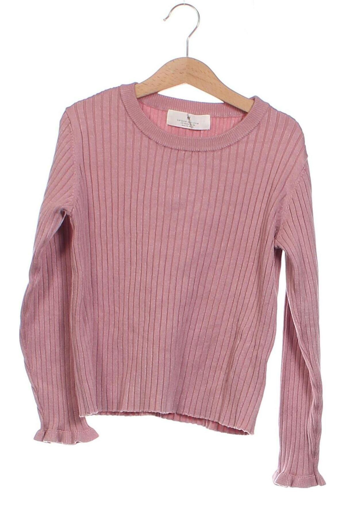 Dziecięcy sweter H&M, Rozmiar 6-7y/ 122-128 cm, Kolor Różowy, Cena 39,08 zł