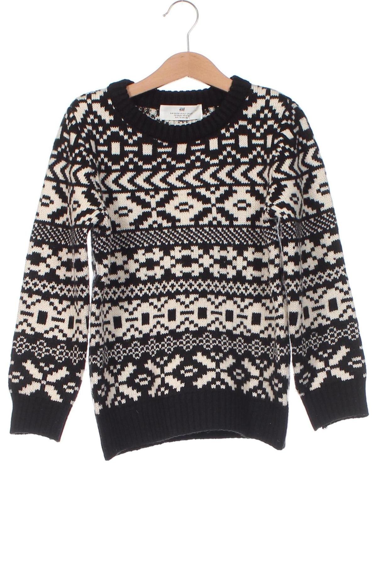 Детски пуловер H&M, Размер 6-7y/ 122-128 см, Цвят Многоцветен, Цена 9,69 лв.