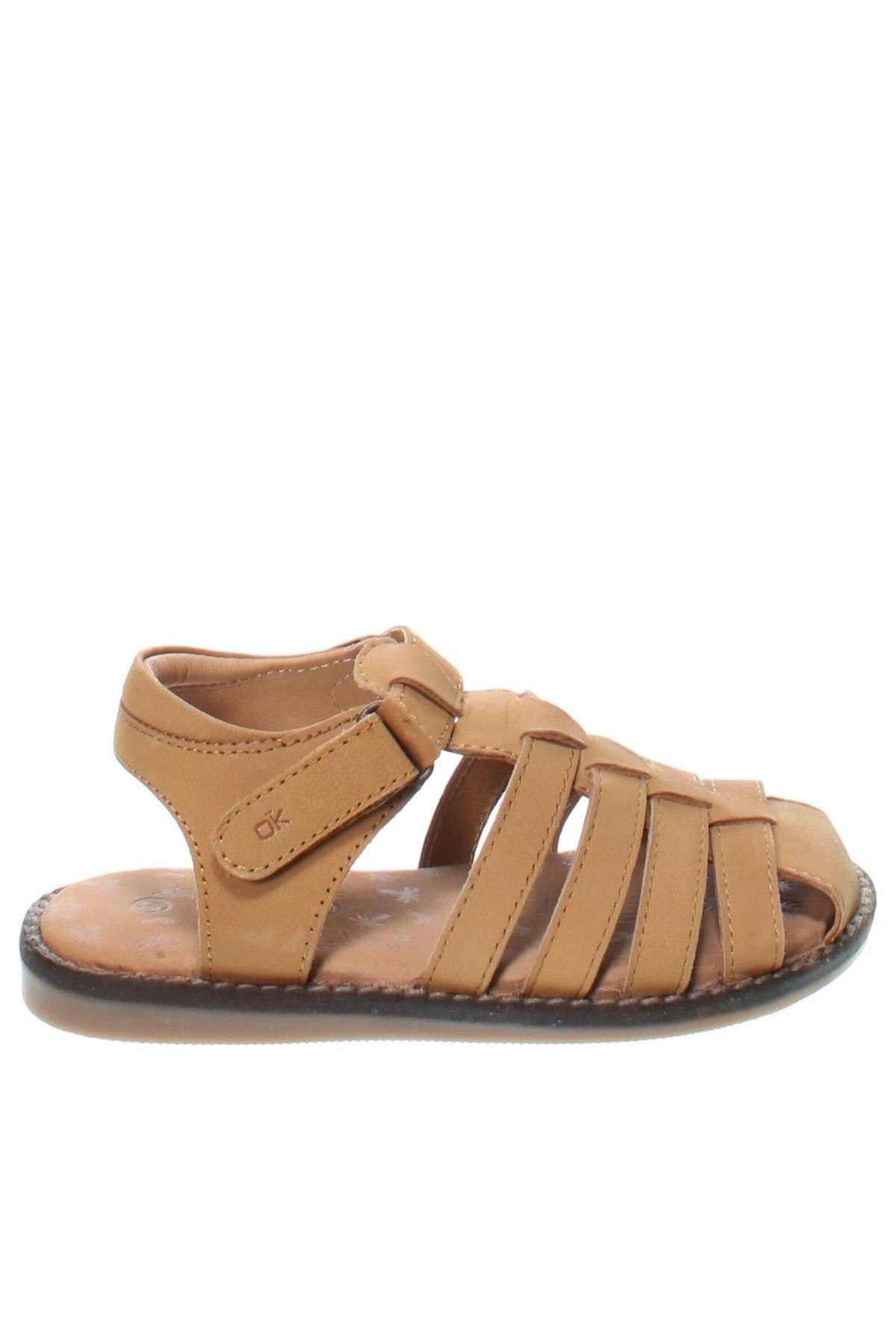 Detské sandále Okaidi, Veľkosť 27, Farba Béžová, Cena  13,92 €