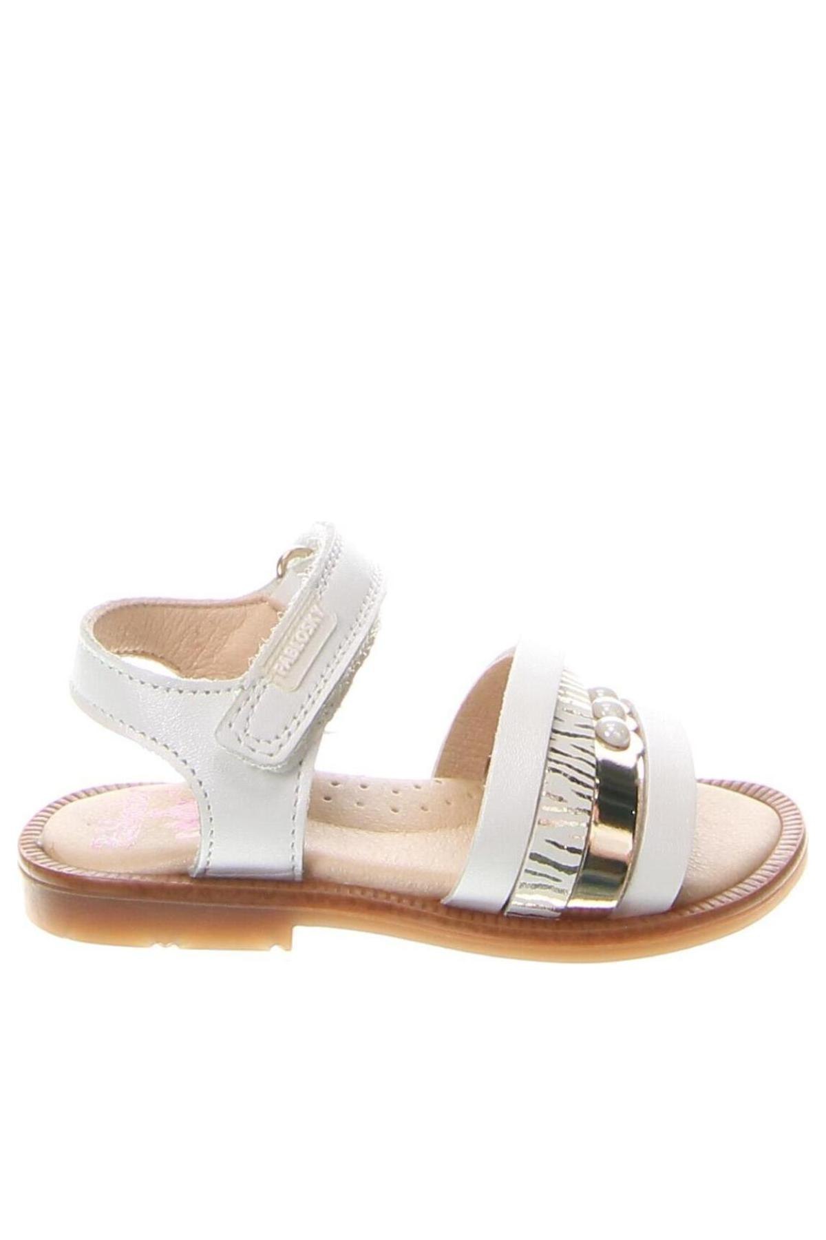 Kinder Sandalen Pablosky, Größe 20, Farbe Weiß, Preis 12,36 €