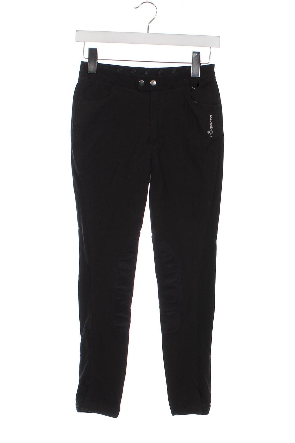 Pantaloni de trening, pentru copii, Mărime 13-14y/ 164-168 cm, Culoare Negru, Preț 59,85 Lei