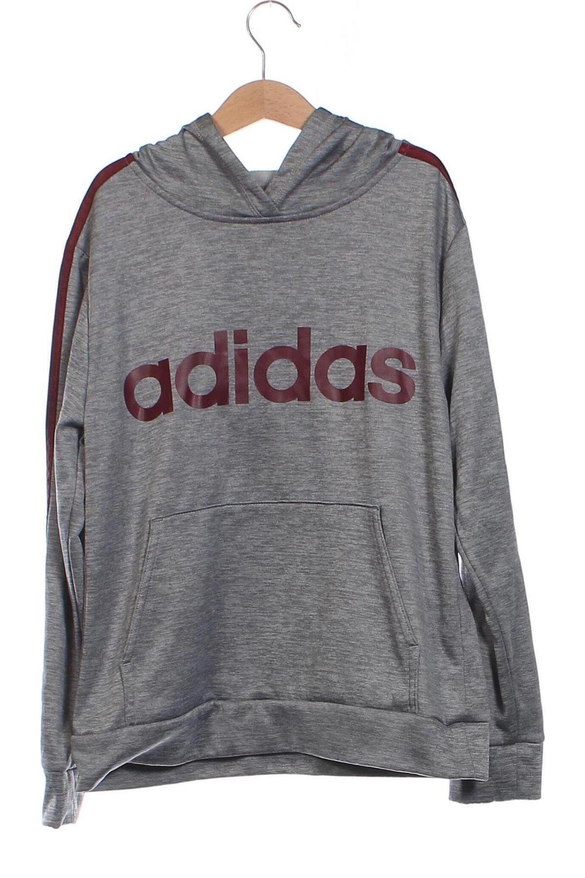 Dziecięca bluza Adidas, Rozmiar 11-12y/ 152-158 cm, Kolor Szary, Cena 143,93 zł