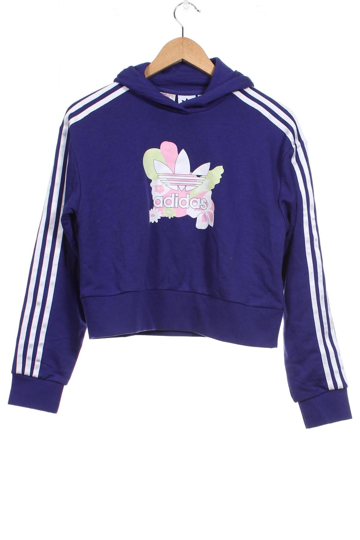 Dziecięca bluza Adidas Originals, Rozmiar 13-14y/ 164-168 cm, Kolor Fioletowy, Cena 122,34 zł