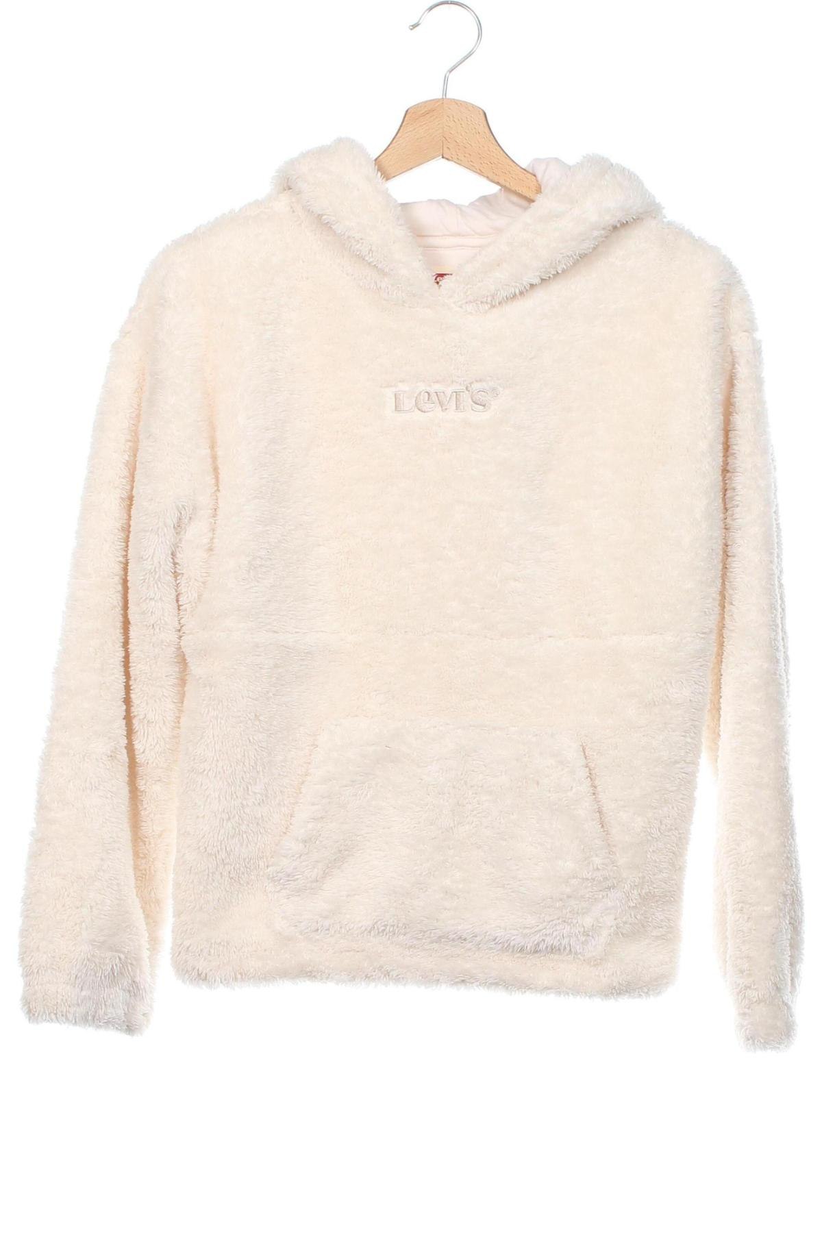 Gyerek sweatshirt Levi's, Méret 11-12y / 152-158 cm, Szín Fehér, Ár 9 704 Ft