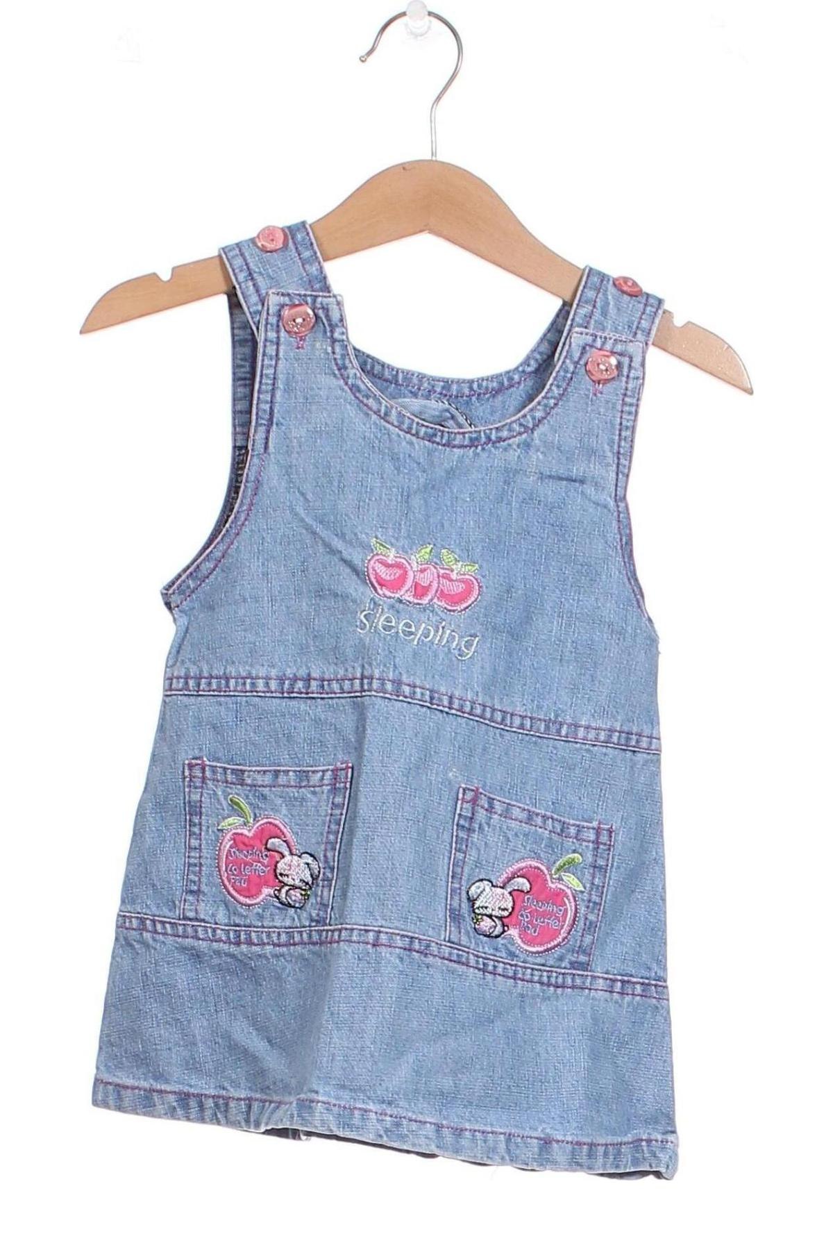 Kinder Latzkleid, Größe 18-24m/ 86-98 cm, Farbe Blau, Preis € 11,07