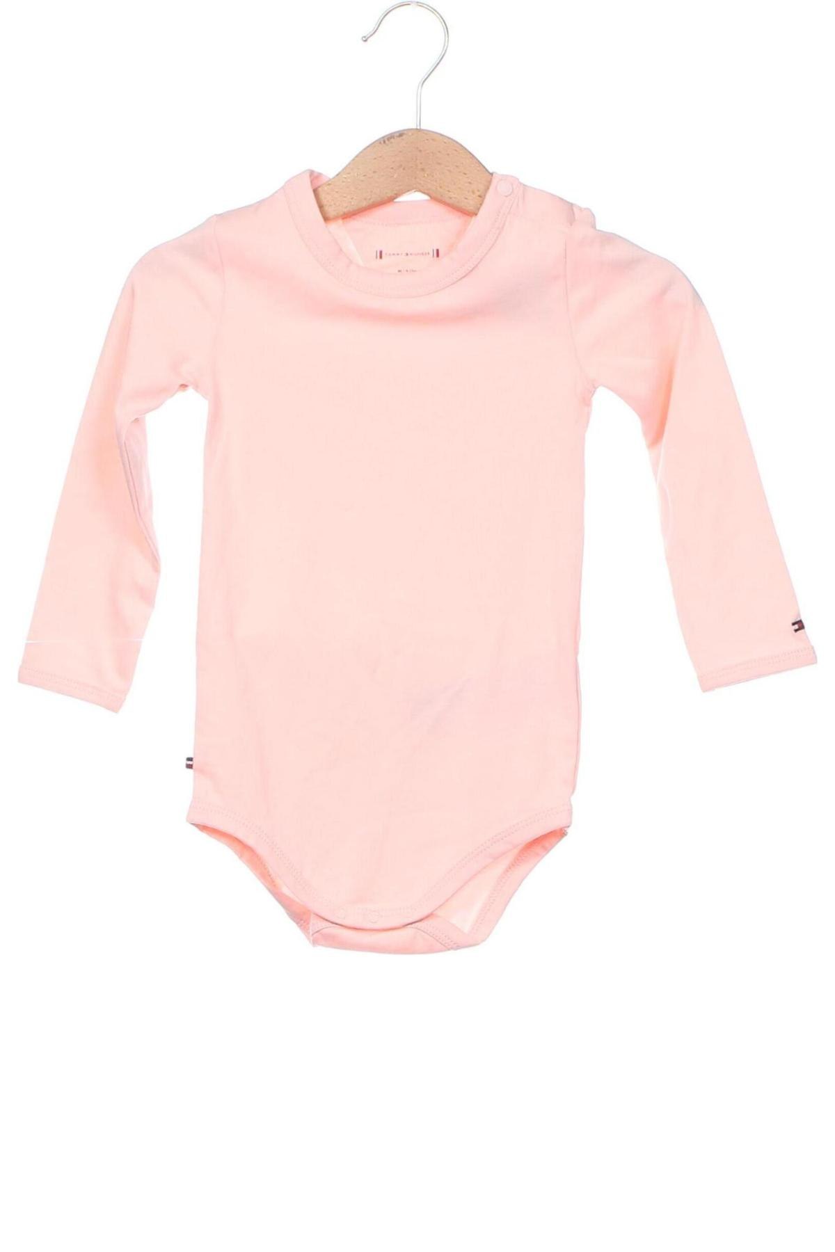 Παιδικό κορμάκι Tommy Hilfiger, Μέγεθος 9-12m/ 74-80 εκ., Χρώμα Ρόζ , Τιμή 15,98 €