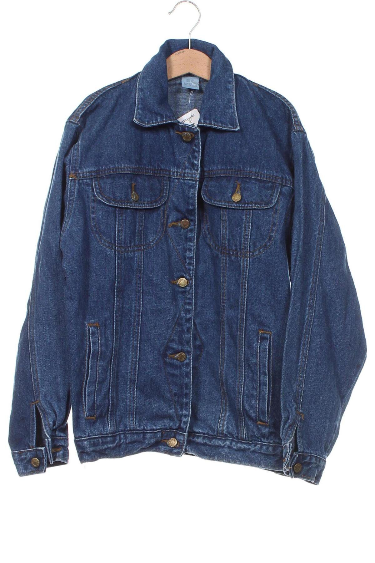 Dětská džínová bunda , Velikost 10-11y/ 146-152 cm, Barva Modrá, Cena  271,00 Kč