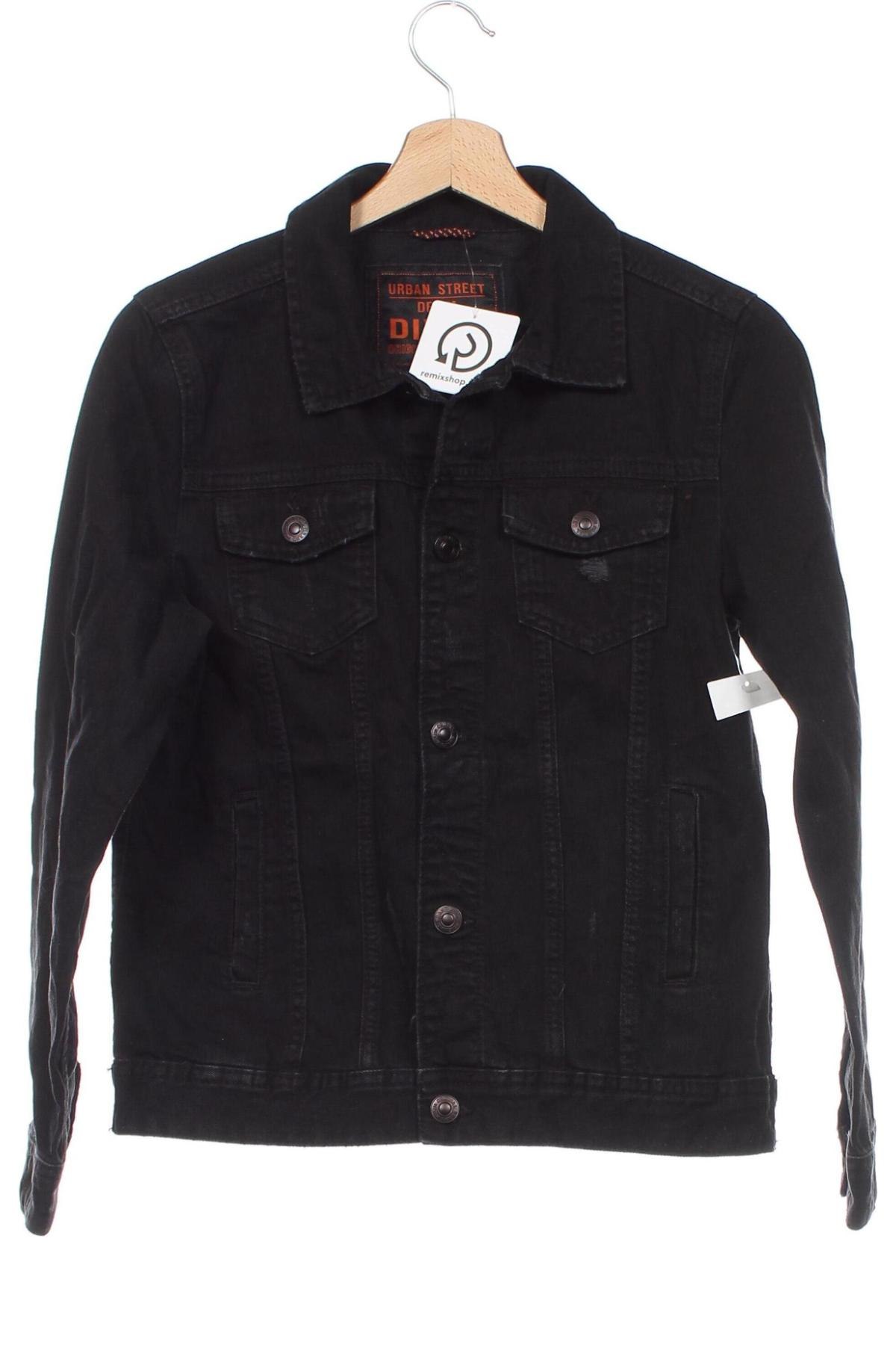 Detská džínsová bunda , Veľkosť 11-12y/ 152-158 cm, Farba Čierna, Cena  9,18 €