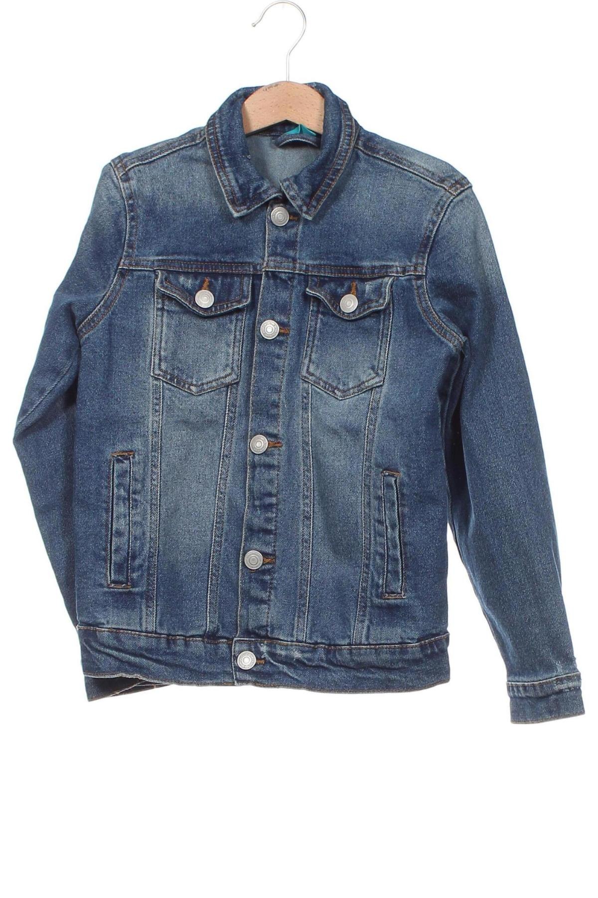 Kinder Jeansjacke, Größe 7-8y/ 128-134 cm, Farbe Blau, Preis € 11,08