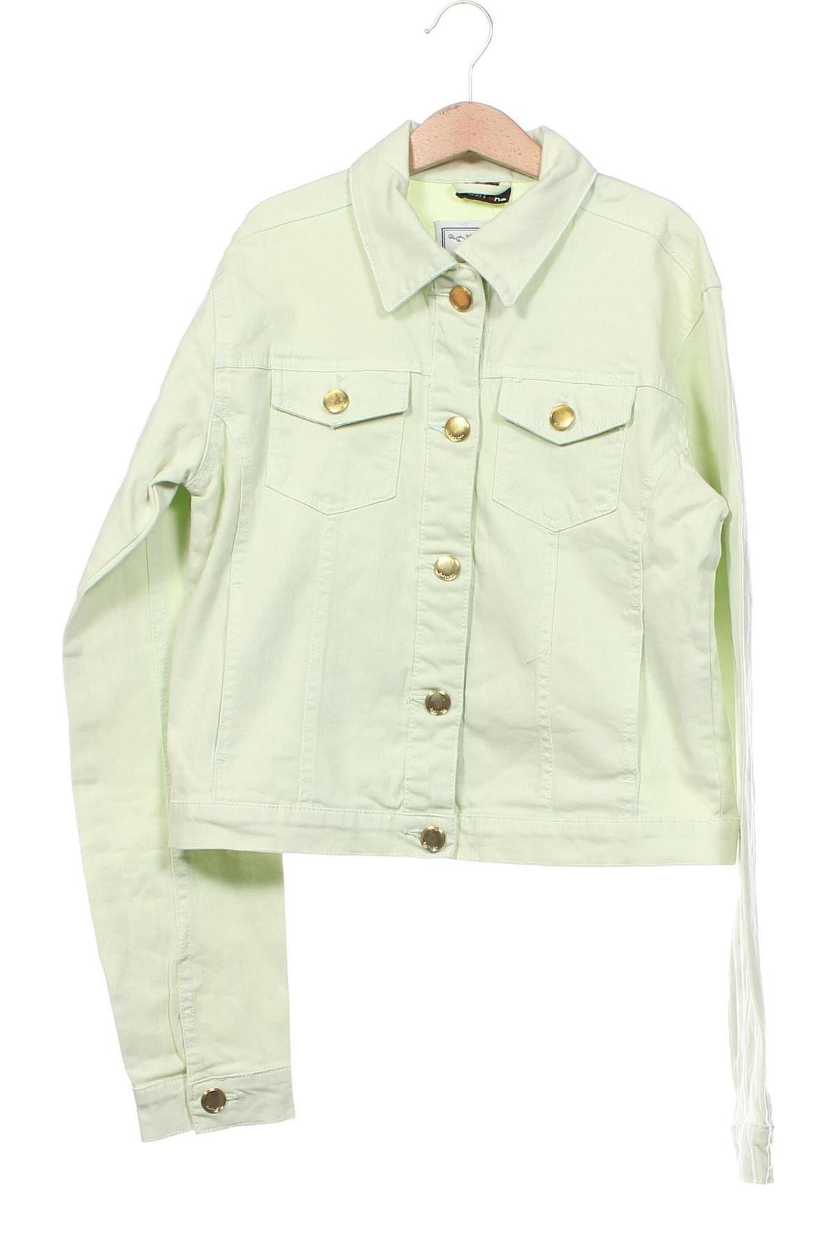 Dětská džínová bunda  Crash One, Velikost 12-13y/ 158-164 cm, Barva Zelená, Cena  325,00 Kč