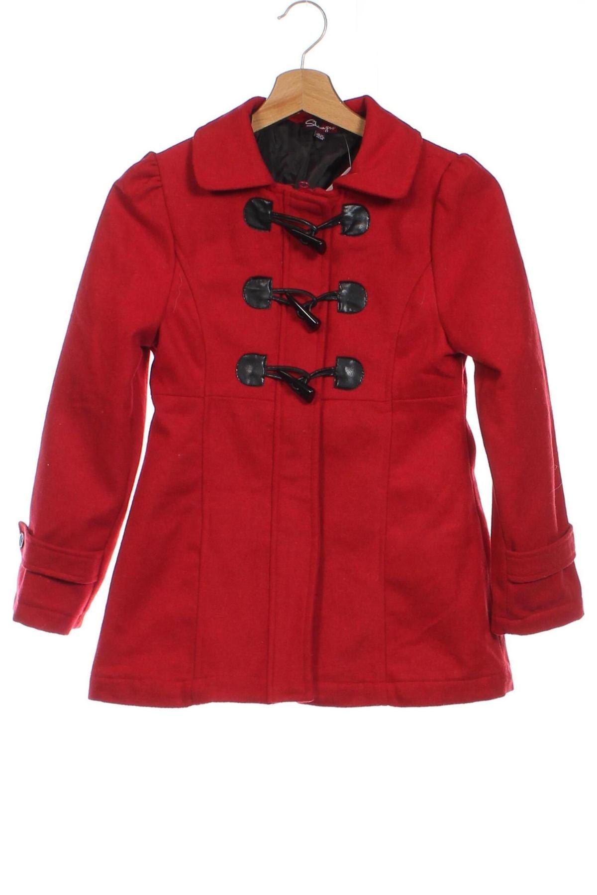 Dětský kabát , Velikost 11-12y/ 152-158 cm, Barva Červená, Cena  373,00 Kč