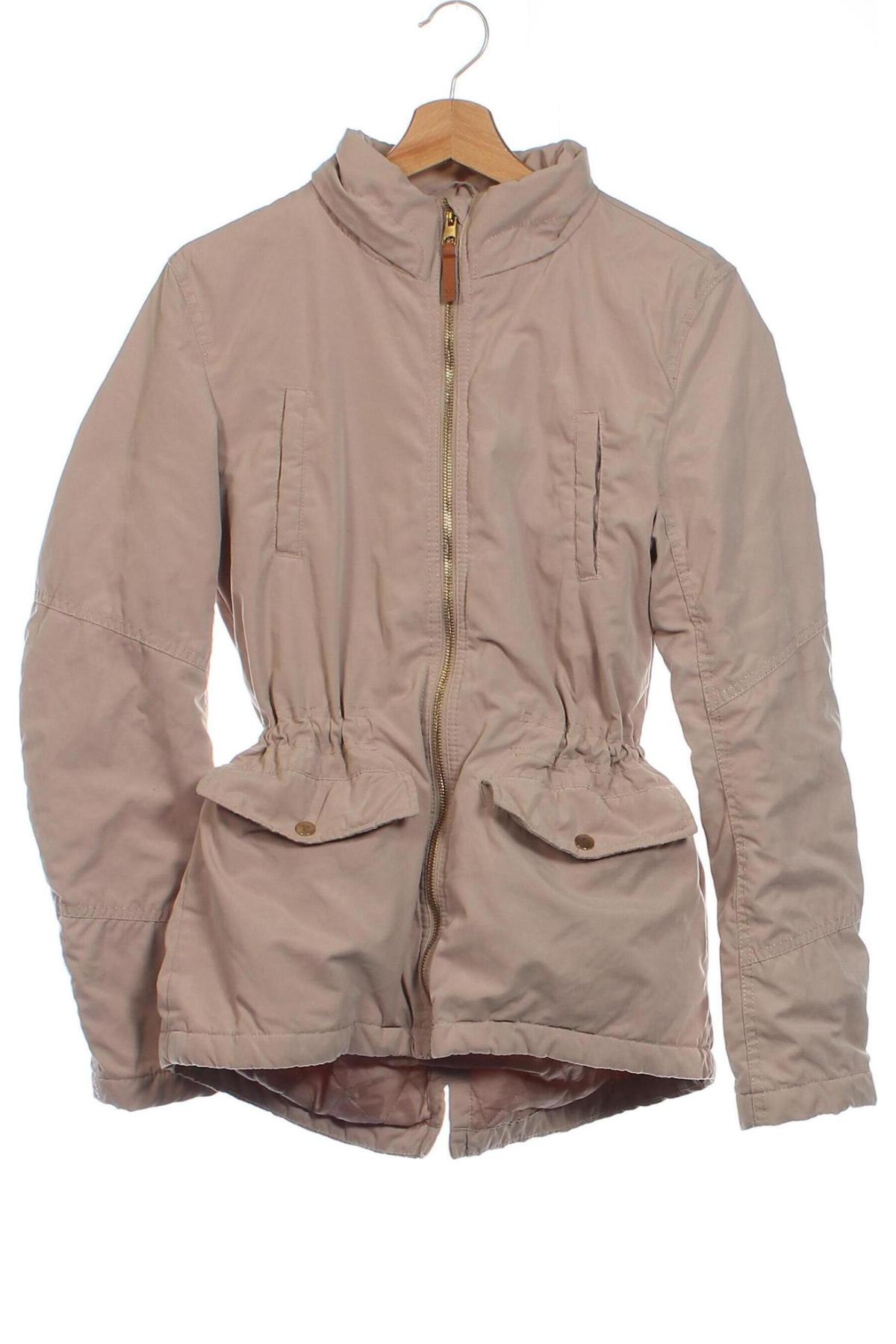 Kindermantel H&M, Größe 12-13y/ 158-164 cm, Farbe Beige, Preis € 25,49