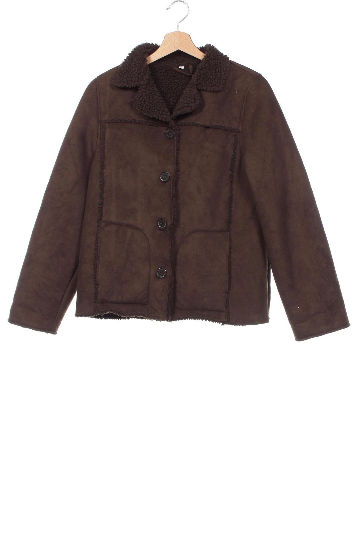 Palton pentru copii Pocopiano, Mărime 12-13y/ 158-164 cm, Culoare Maro, Preț 69,87 Lei