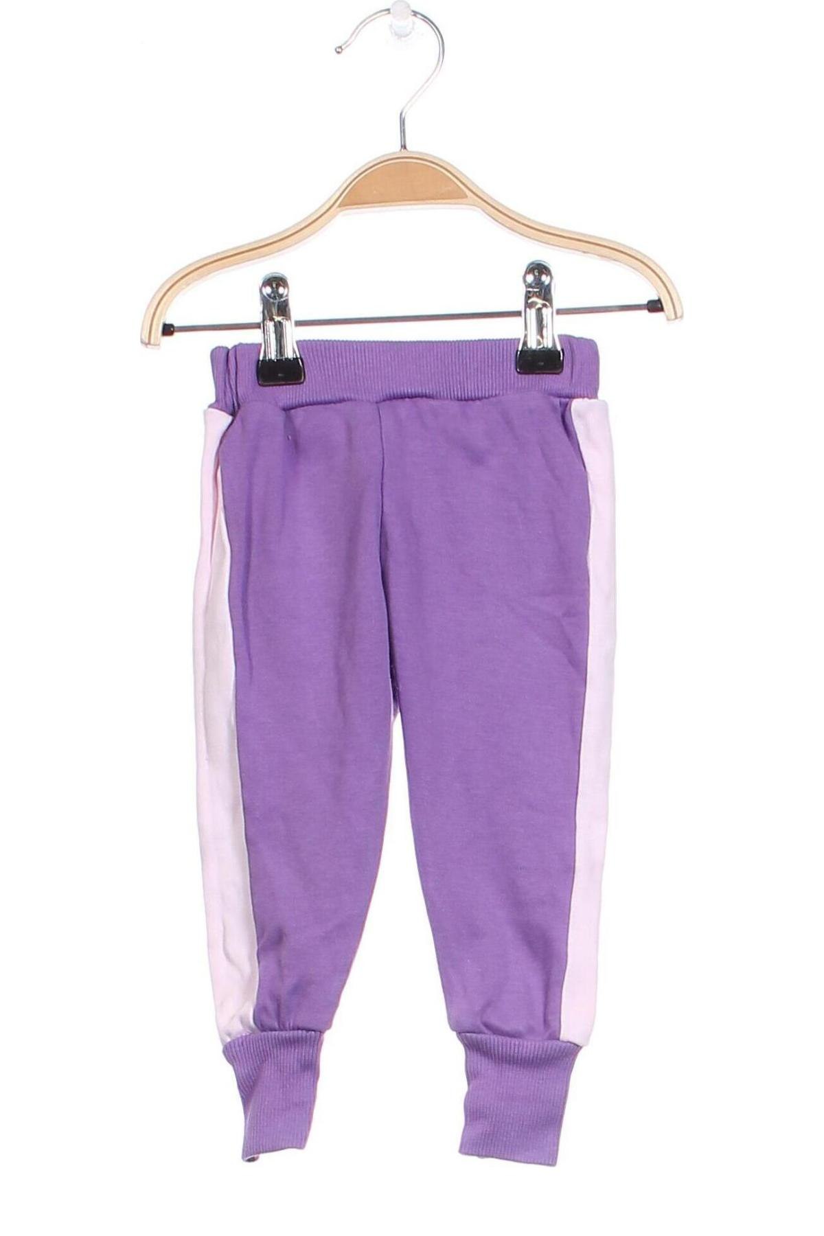 Pantaloni de trening, pentru copii, Mărime 12-18m/ 80-86 cm, Culoare Mov, Preț 24,72 Lei