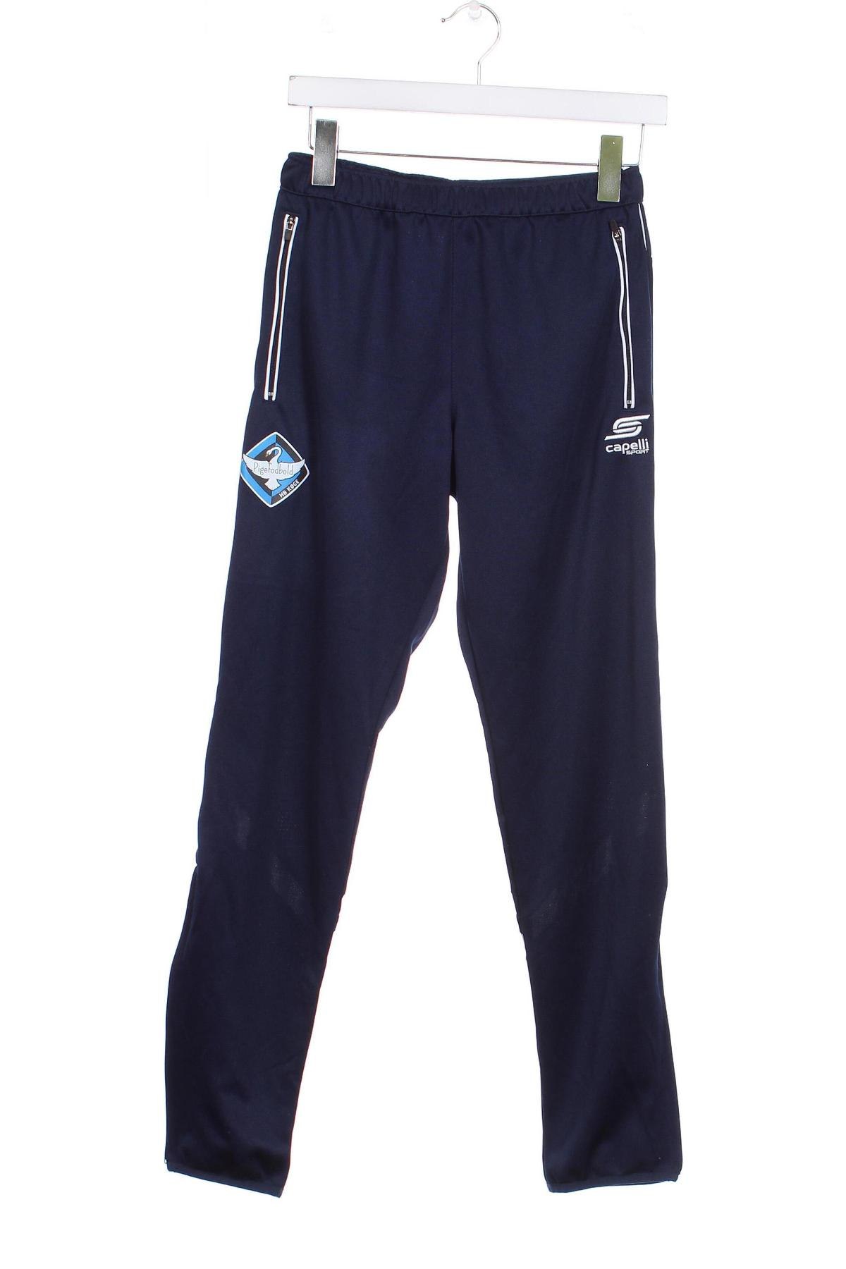 Pantaloni de trening, pentru copii Capelli, Mărime 14-15y/ 168-170 cm, Culoare Albastru, Preț 72,37 Lei