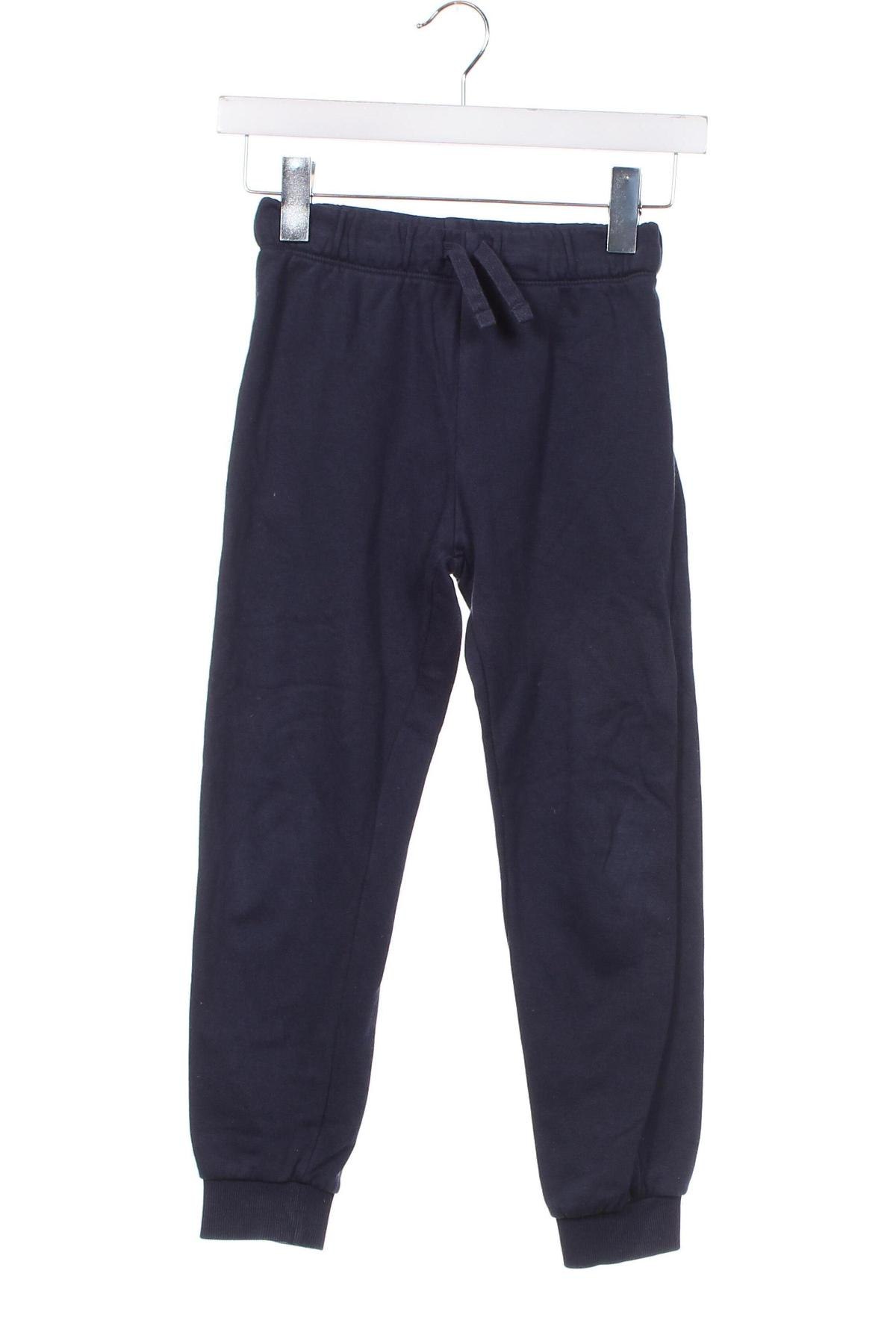 Pantaloni de trening, pentru copii H&M, Mărime 7-8y/ 128-134 cm, Culoare Albastru, Preț 24,72 Lei