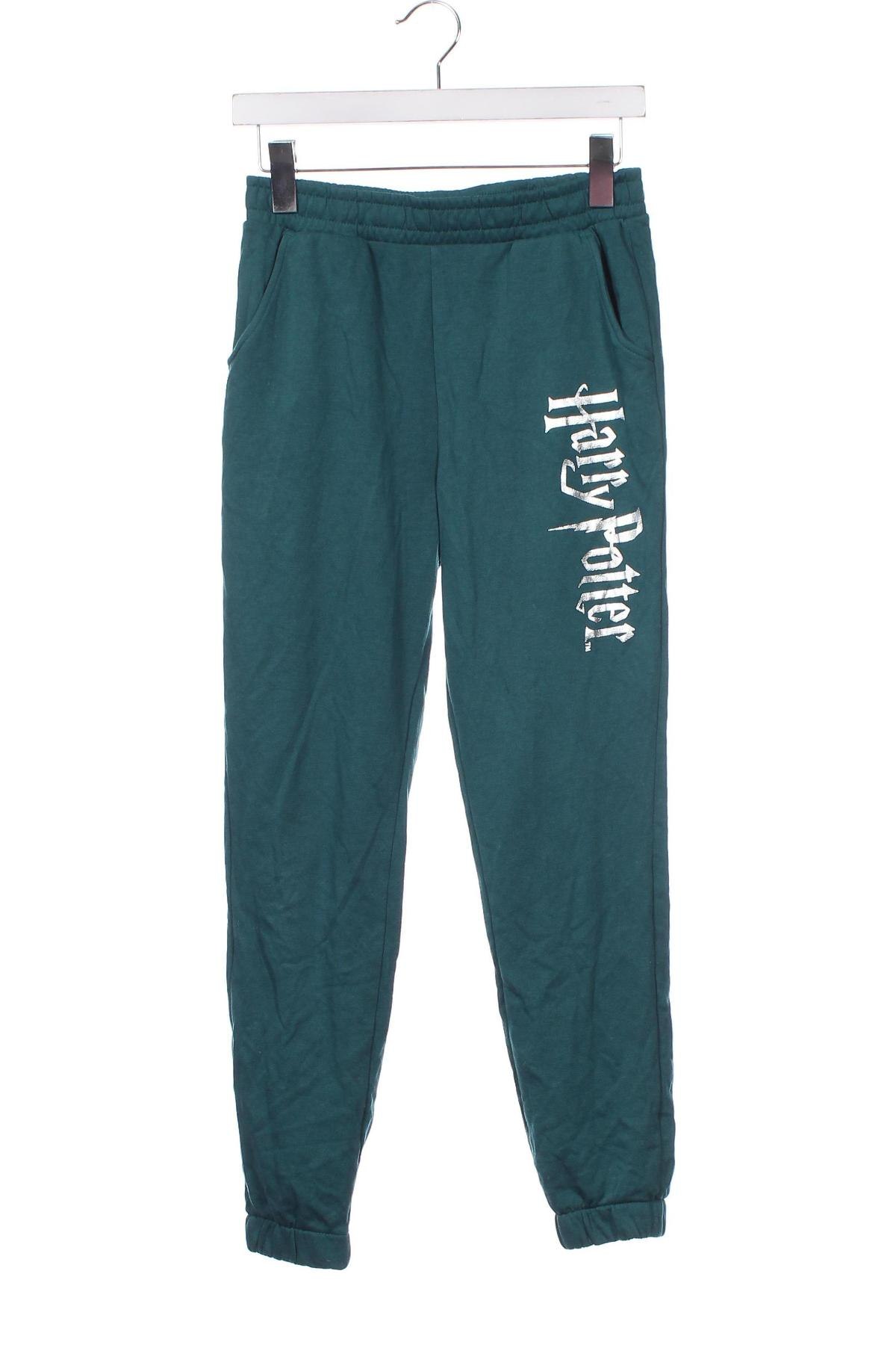 Pantaloni de trening, pentru copii Harry Potter, Mărime 10-11y/ 146-152 cm, Culoare Verde, Preț 35,92 Lei