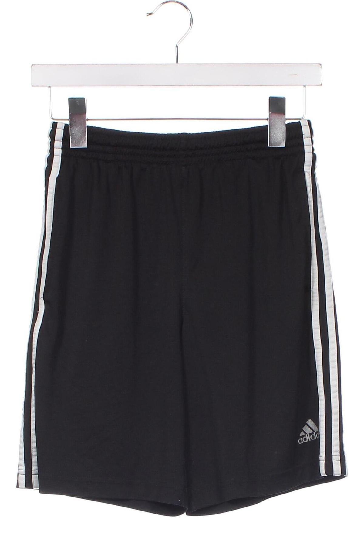 Детски къс панталон Adidas, Размер 14-15y/ 168-170 см, Цвят Черен, Цена 30,40 лв.